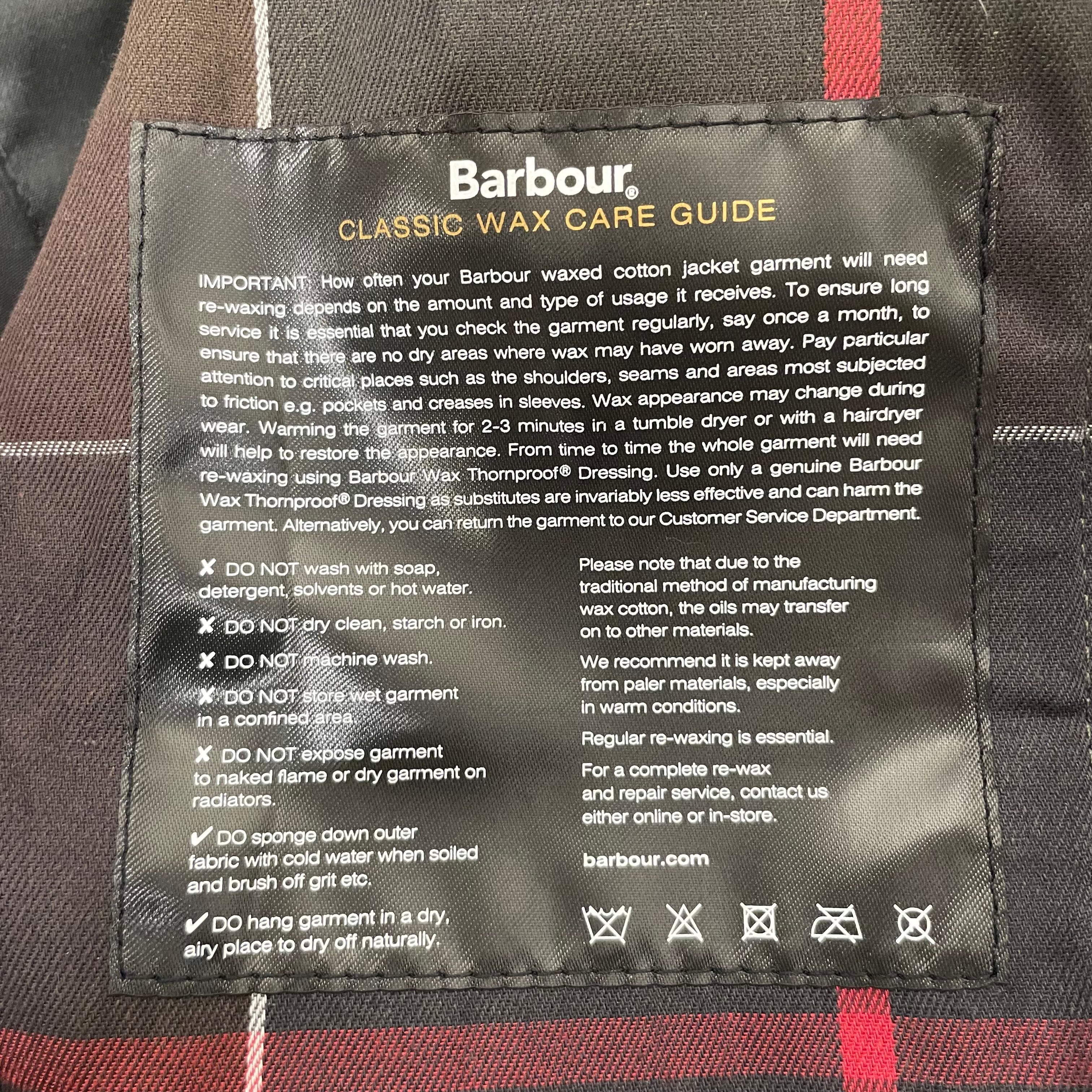 Barbour/Jacket/6/Cotton/RED/Barbour Waxed Cotton, GoldZip view 4