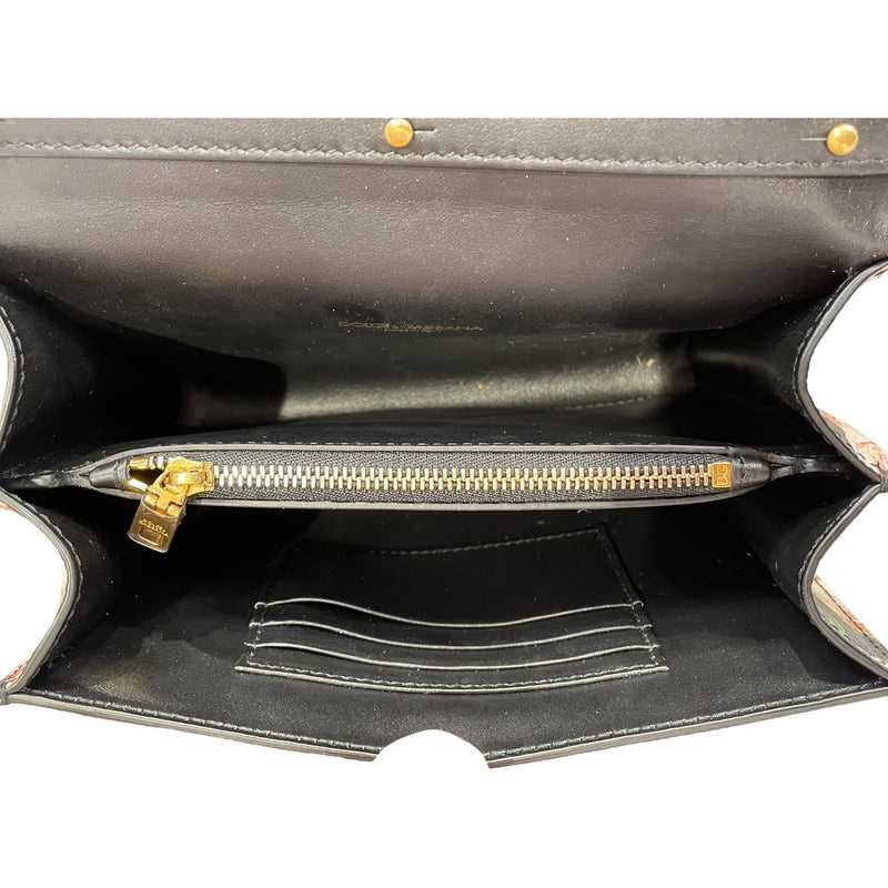 DOLCE&GABBANA/Cross Body Bag/OS/Floral Pattern/Leather/MLT/