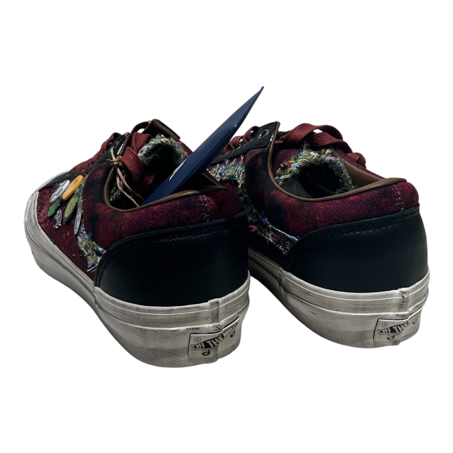 VANS/Low-Sneakers/US 10.5/Cotton/BRD/SOUVENEIR BURGANDY view 2