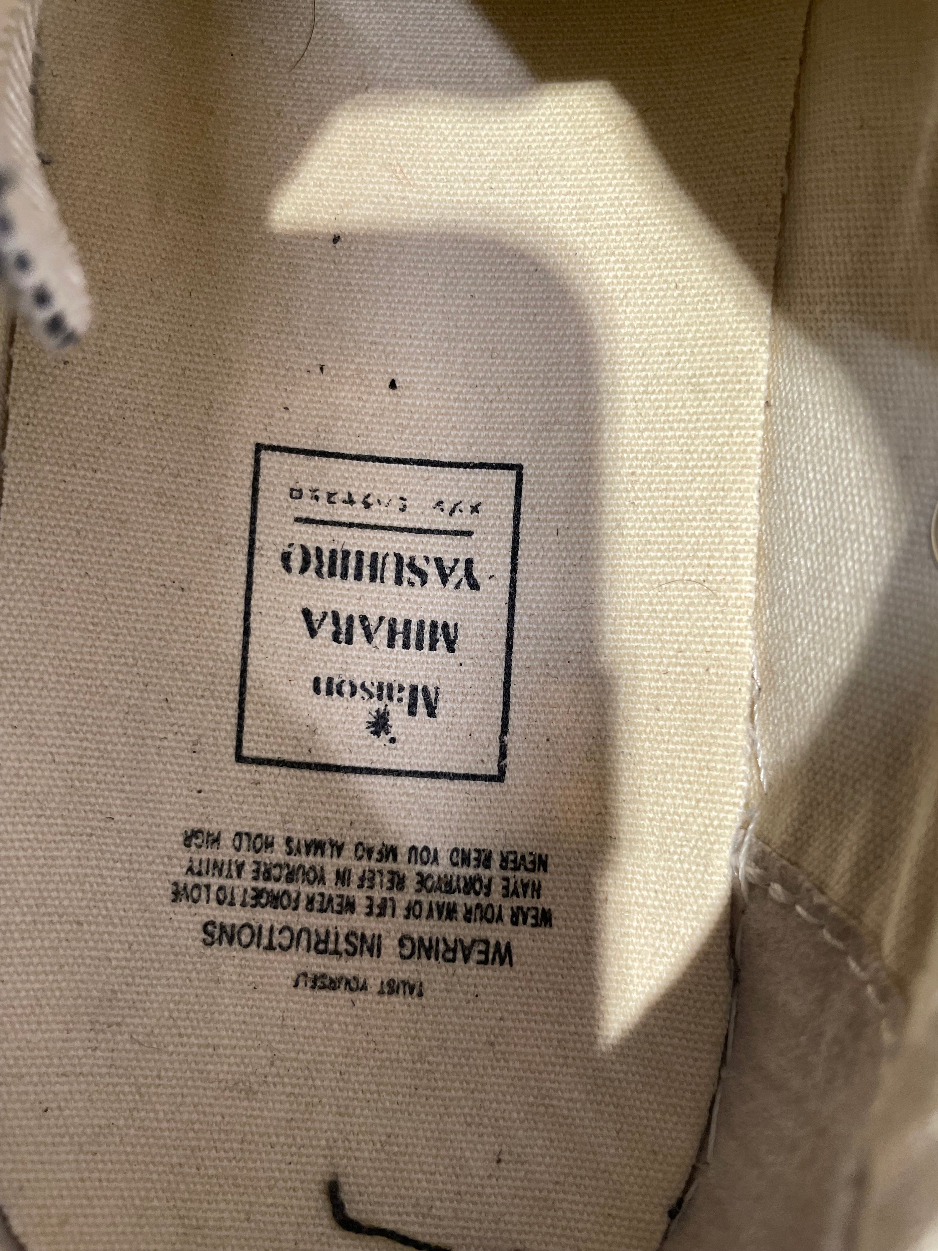 MIHARA YASUHIRO/Low-Sneakers/EU 44/Cotton/BLK/BLAKE/MELTED CONVERSE view 4