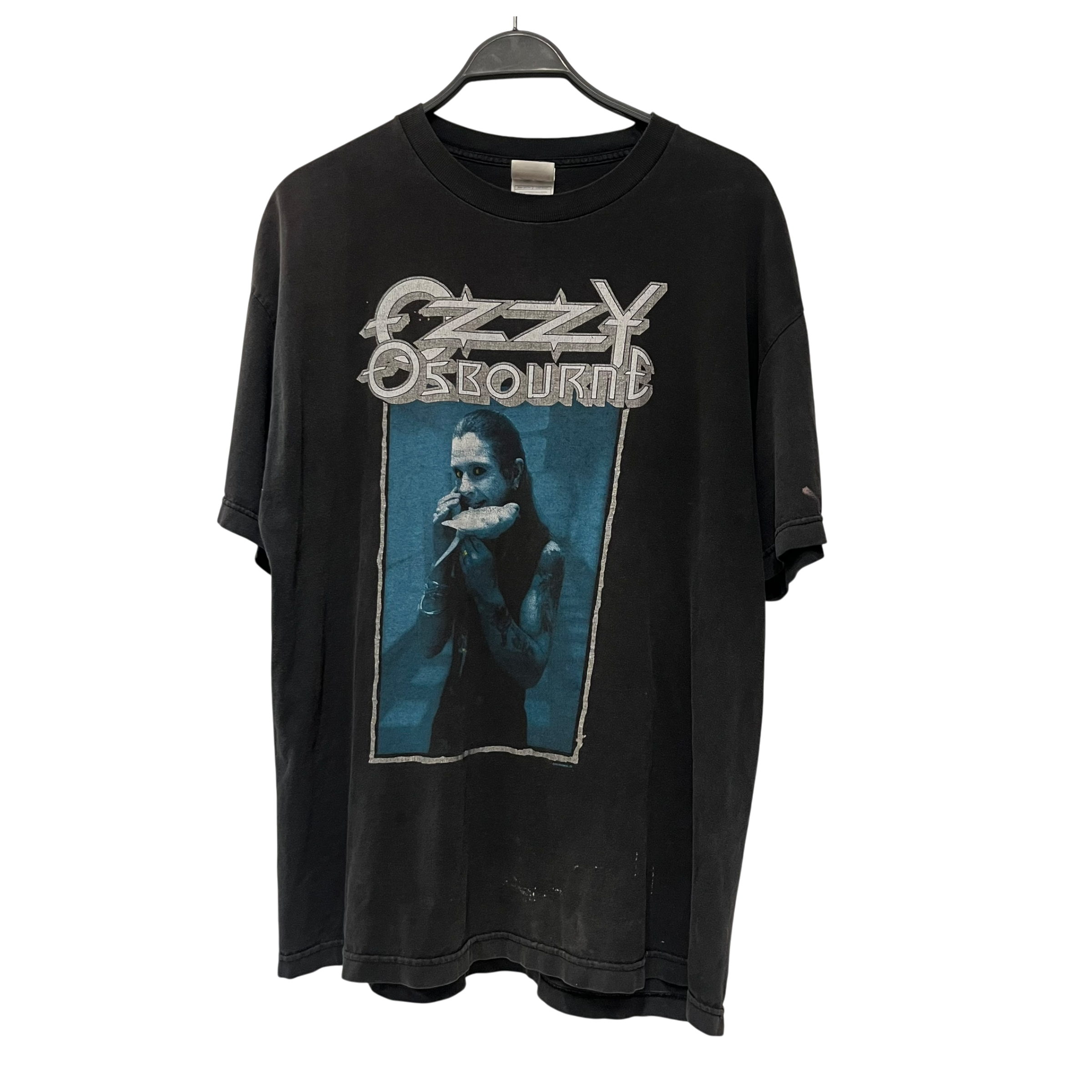 Vintage/T-Shirt/XL/Cotton/BLK/vtg ozzy ozborne tee view 1