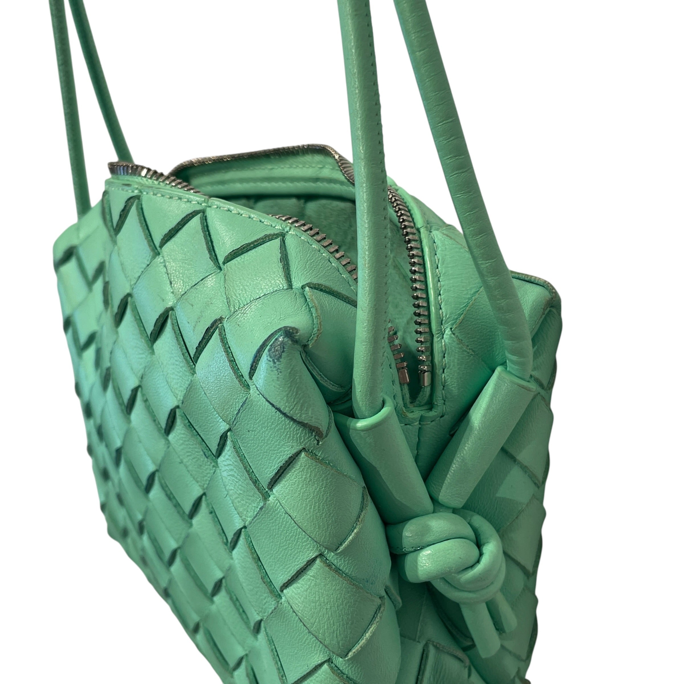 BOTTEGA VENETA/Bag/Leather/GRN/INTRECCIATO MINI LOOP view 6