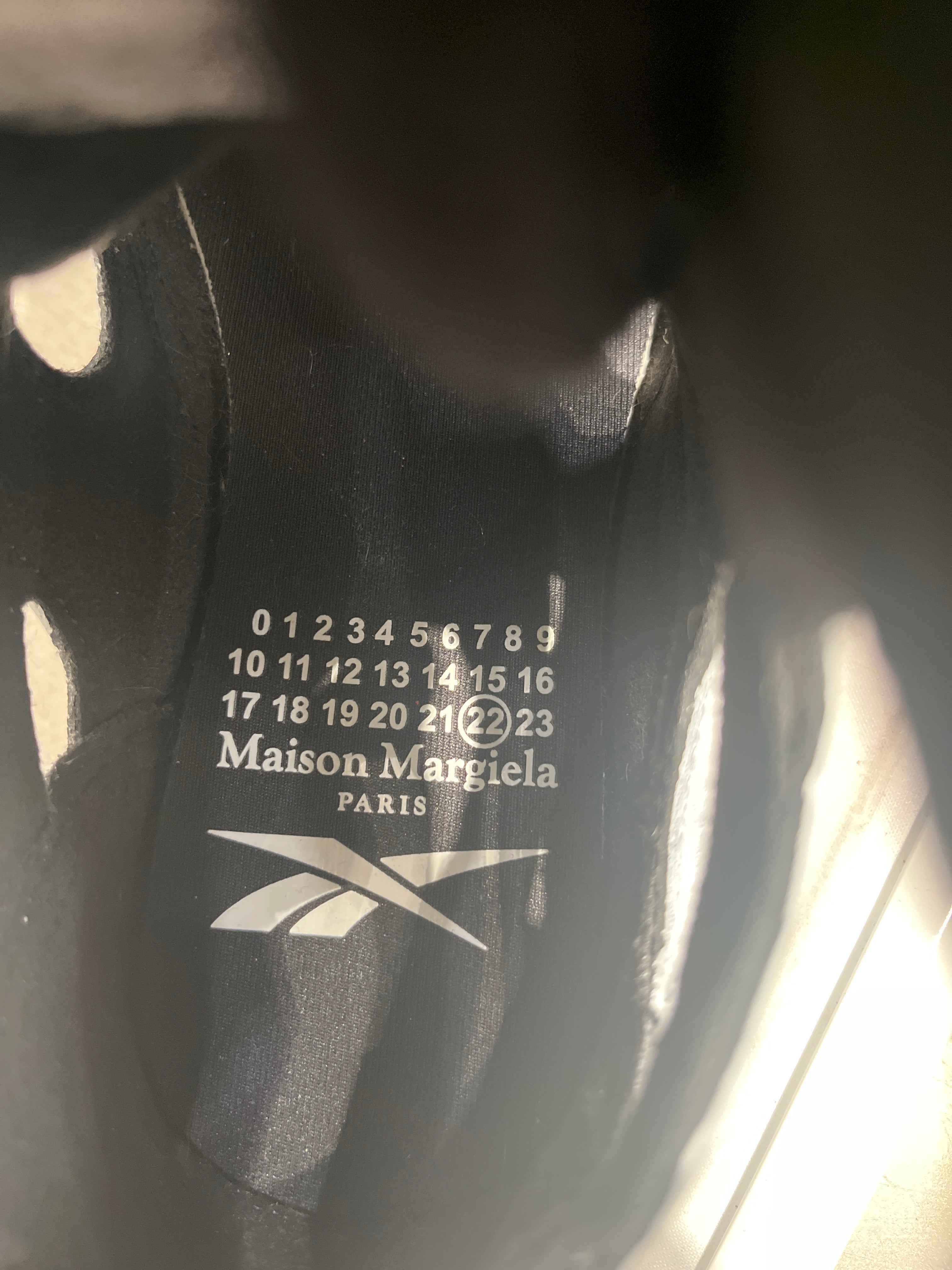 Maison Margiela/Reebok/Hi-Sneakers/US 5/Leather/WHT/ view 3