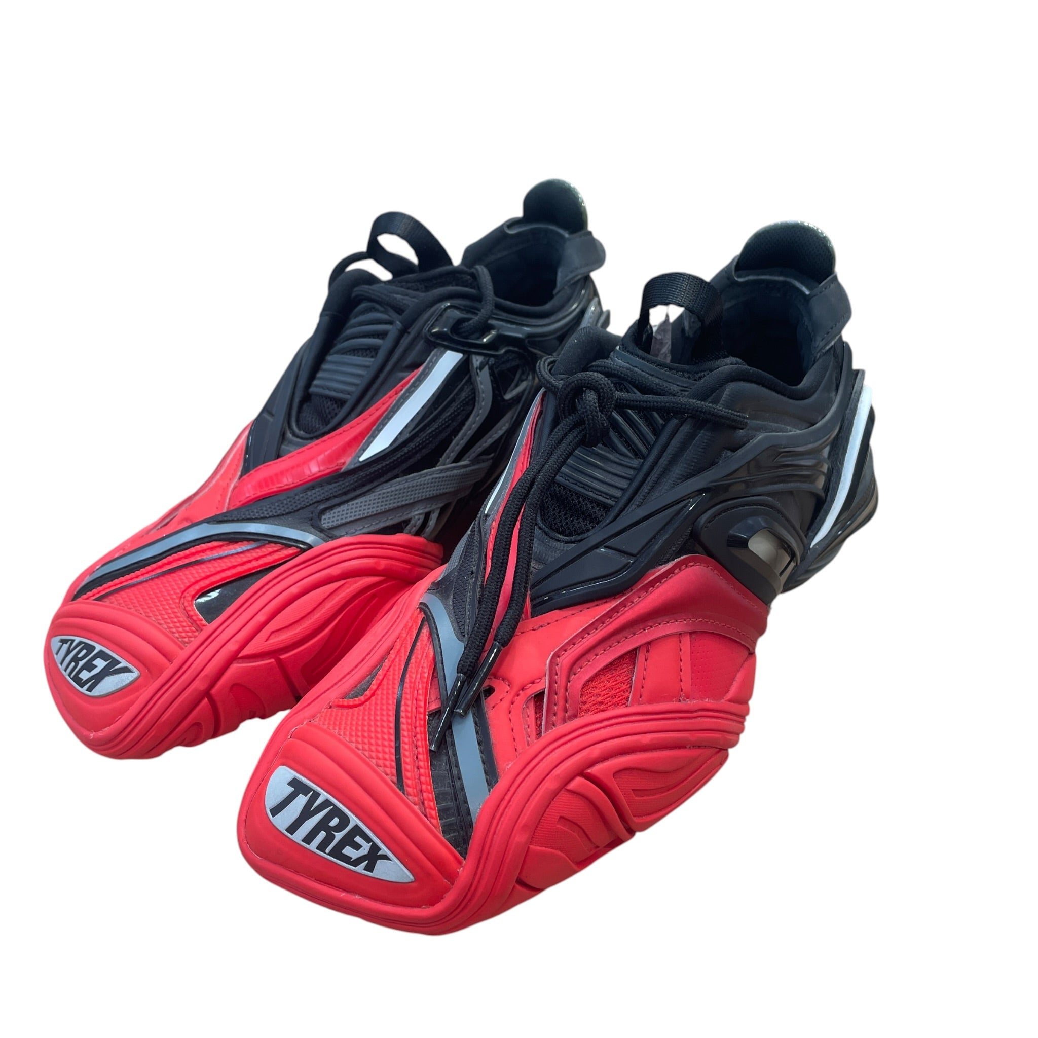 BALENCIAGA/Low-Sneakers/EU 37/Polyester/RED/black/red Tyrex Sneaker view 1