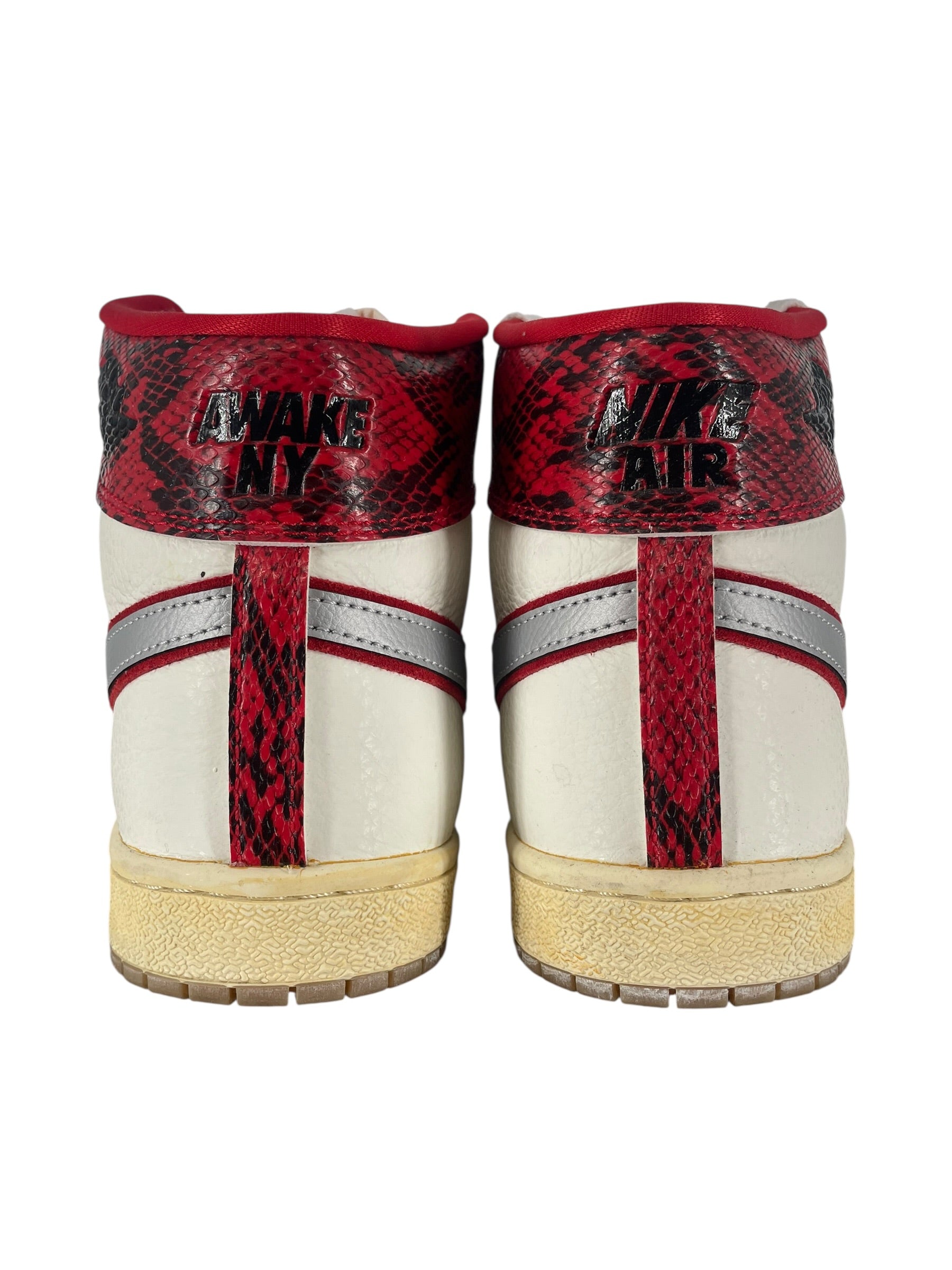 NIKE/Awake NY/Hi-Sneakers/US 9.5/Leather/WHT/AIR SHIP - FN8675-100 view 5