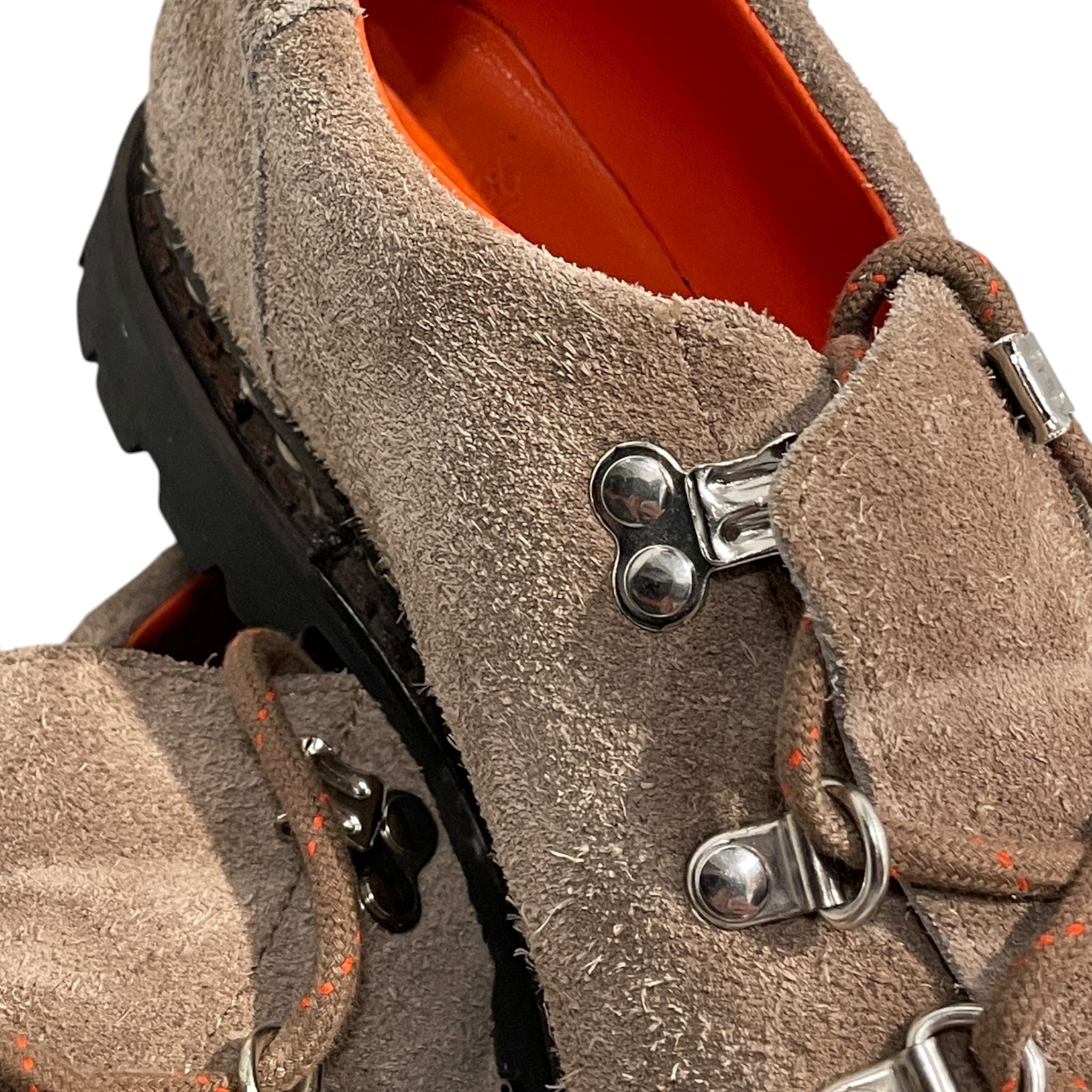 PARABOOT/Dress Shoes/US 8/Suede/KHK/CLUSAZ LUG BOOT view 5