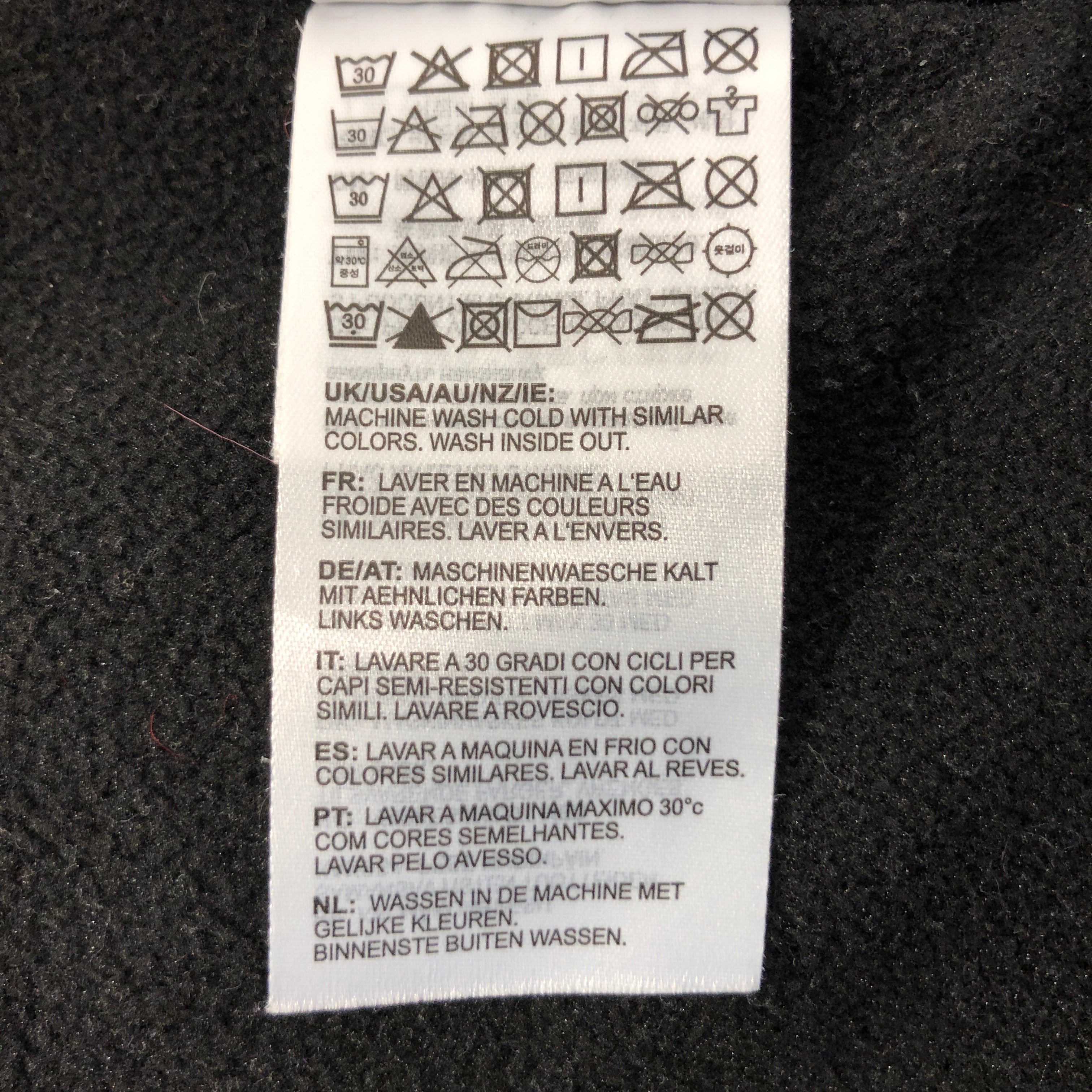CARHARTT WIP(WORK IN PROGRESS)/Windbreaker/M/Nylon/BLK/Fleece,lined anorak view 5