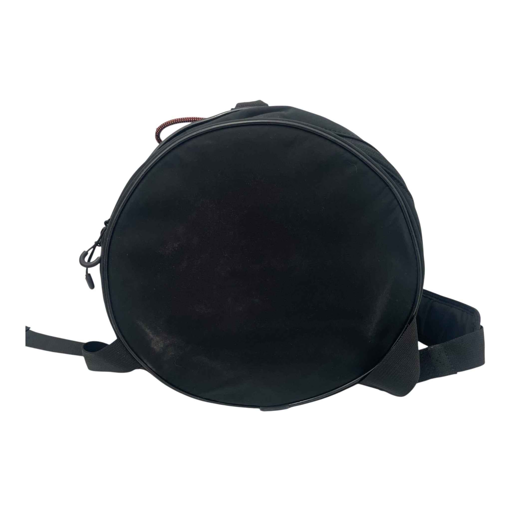 GANNI/Backpack/Nylon/BLK/ORG DRAW STRING FRONT PATCH view 4