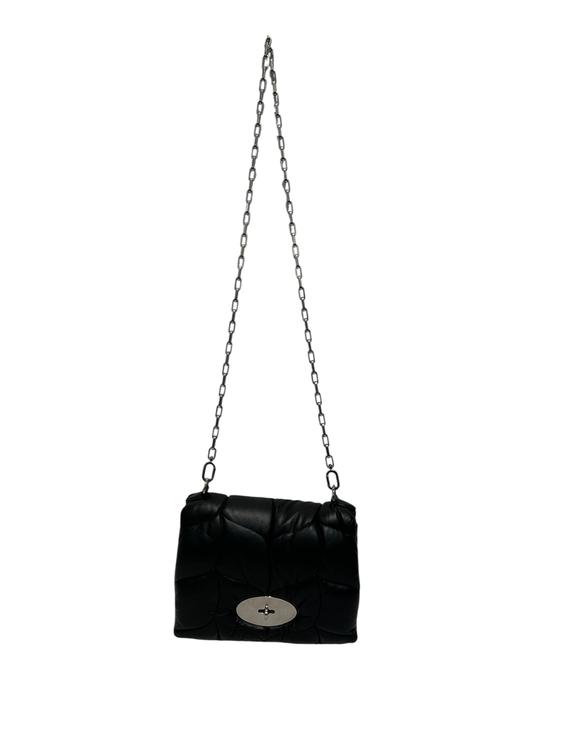 MULBERRY/Clutch Bag/Leather/BLK/QUILTED REMOVABLE STRAP view 1