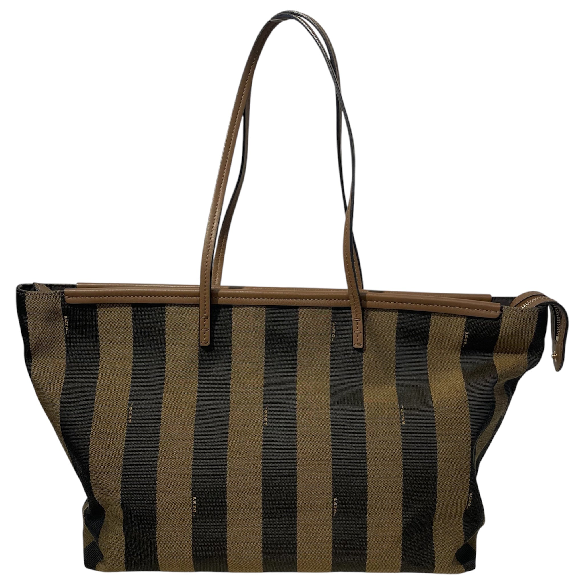 FENDI/Tote Bag/Stripe/Nylon/BRW/8BH185-Q0Z 149-2111 view 2