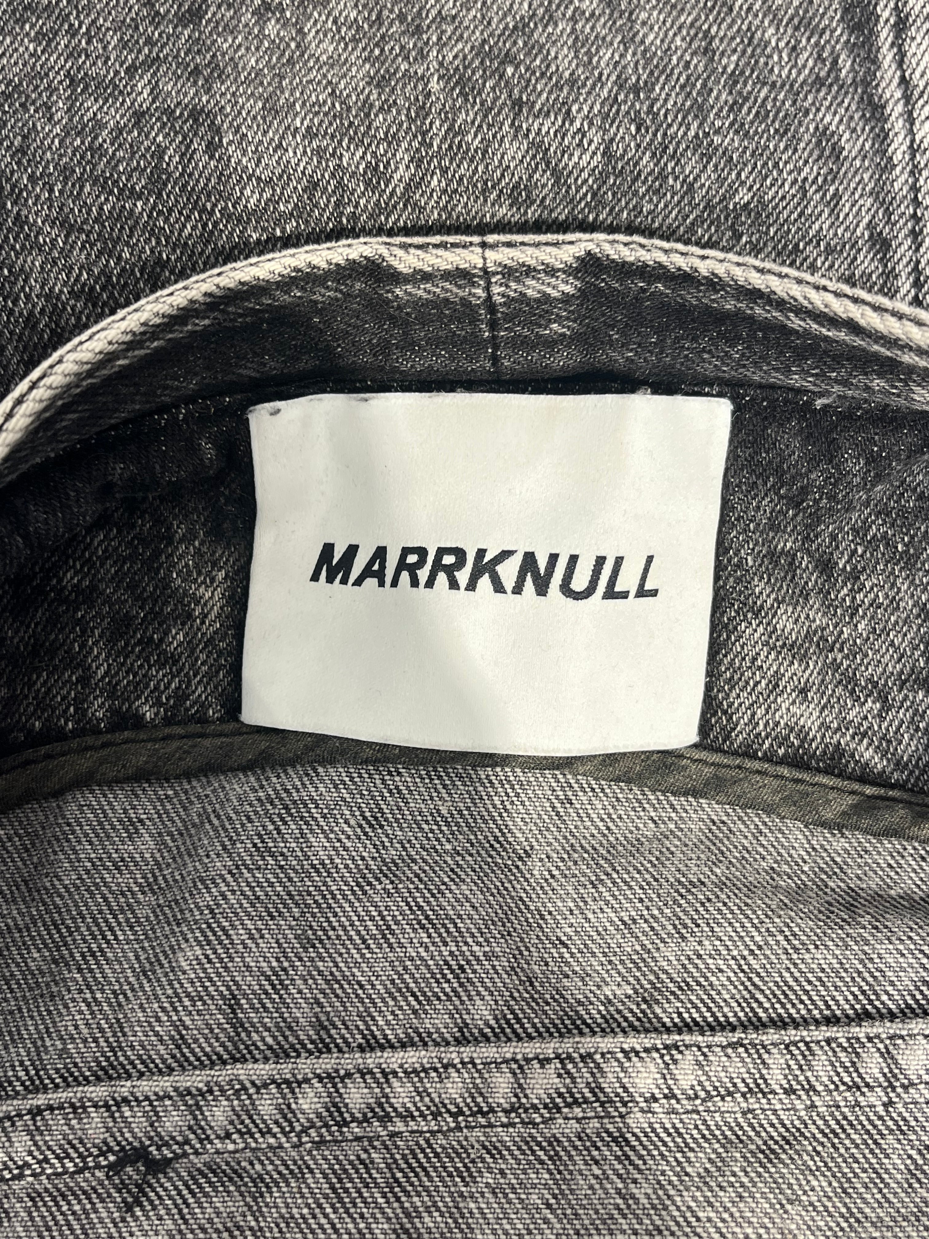 marrknull/Blouse/L/Cotton/GRY/zip up layered low cut view 3