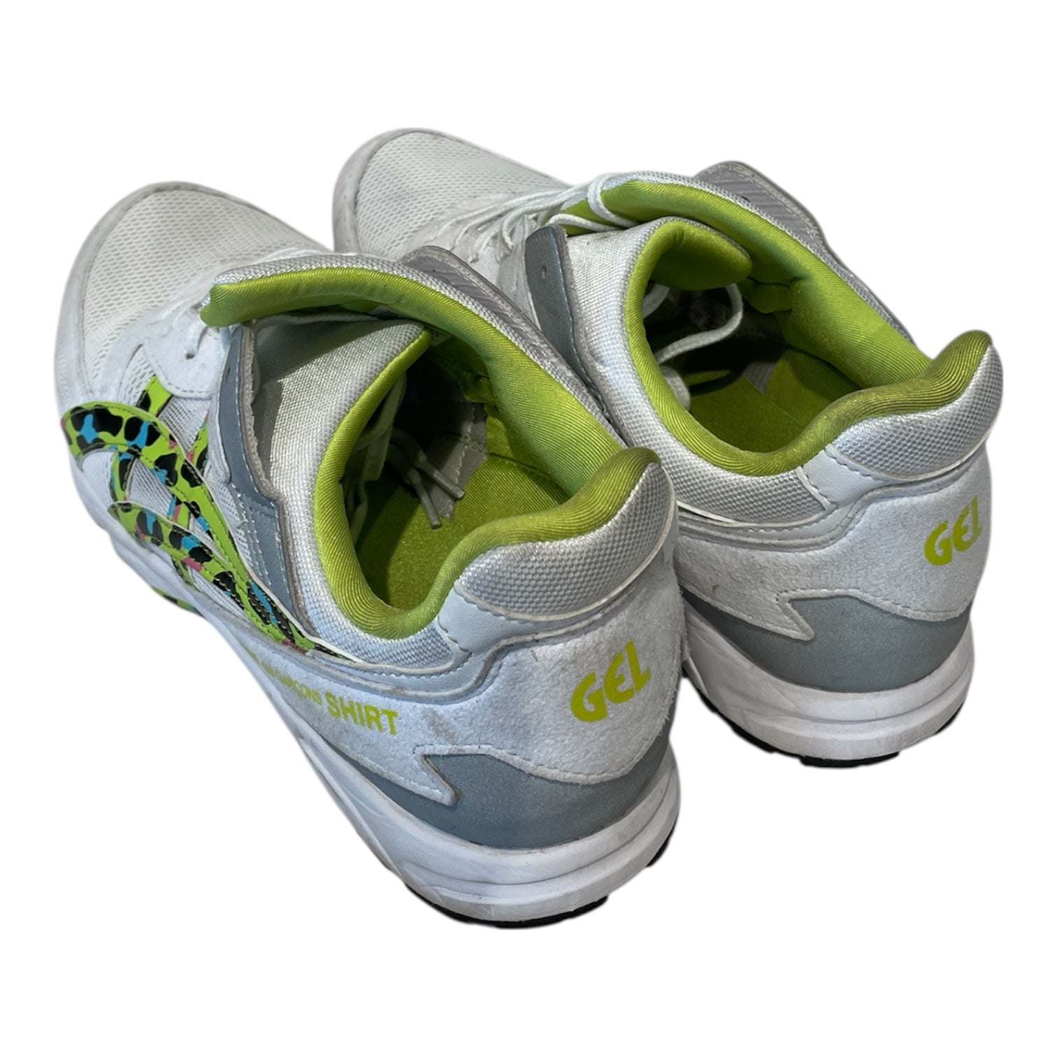ASICS/COMME des GARCONS/Low-Sneakers/US 10/Border/Nylon/WHT/TARTHER SC view 2