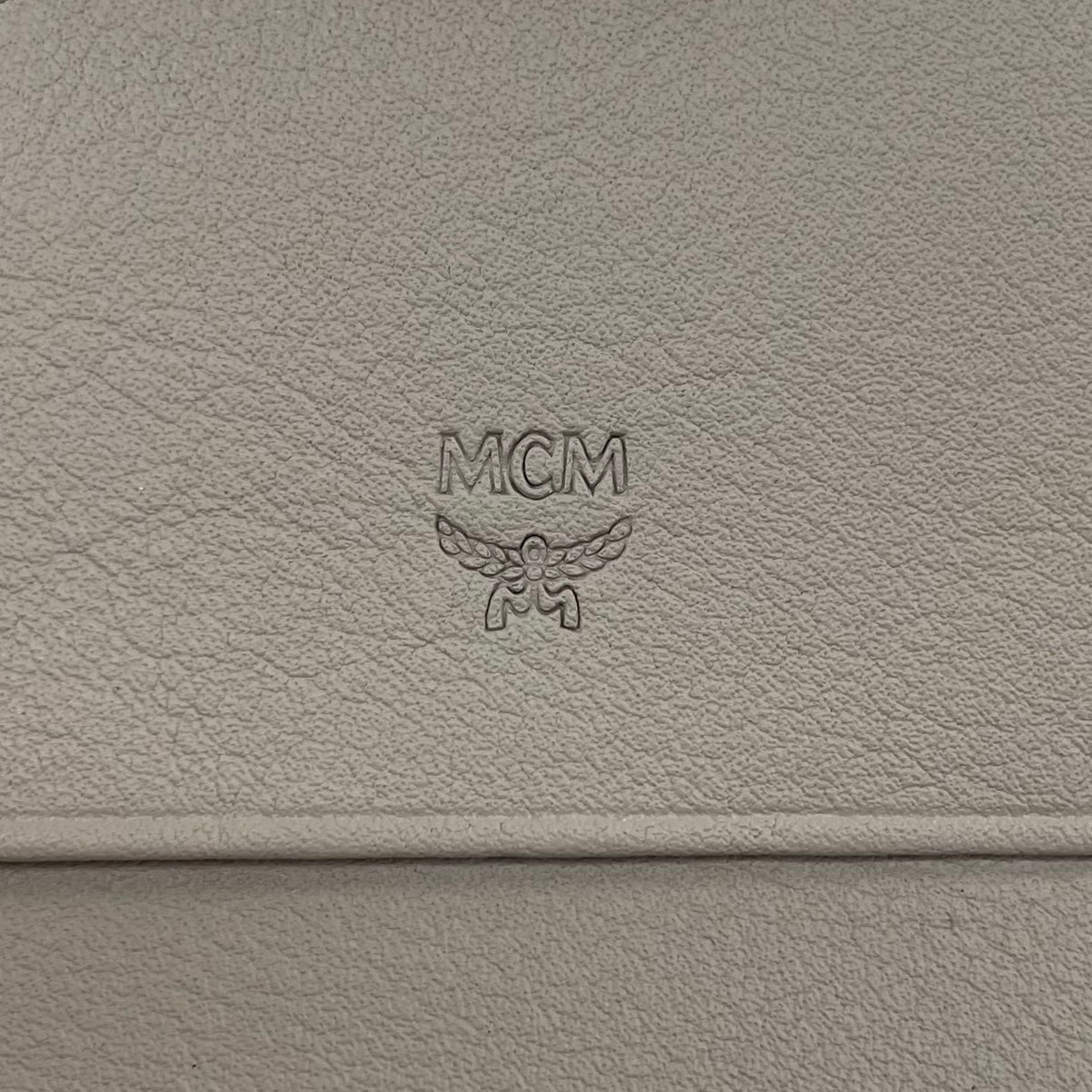 MCM/Wallet/Leather/BLU/EMBOSSED MONOGRAM view 4