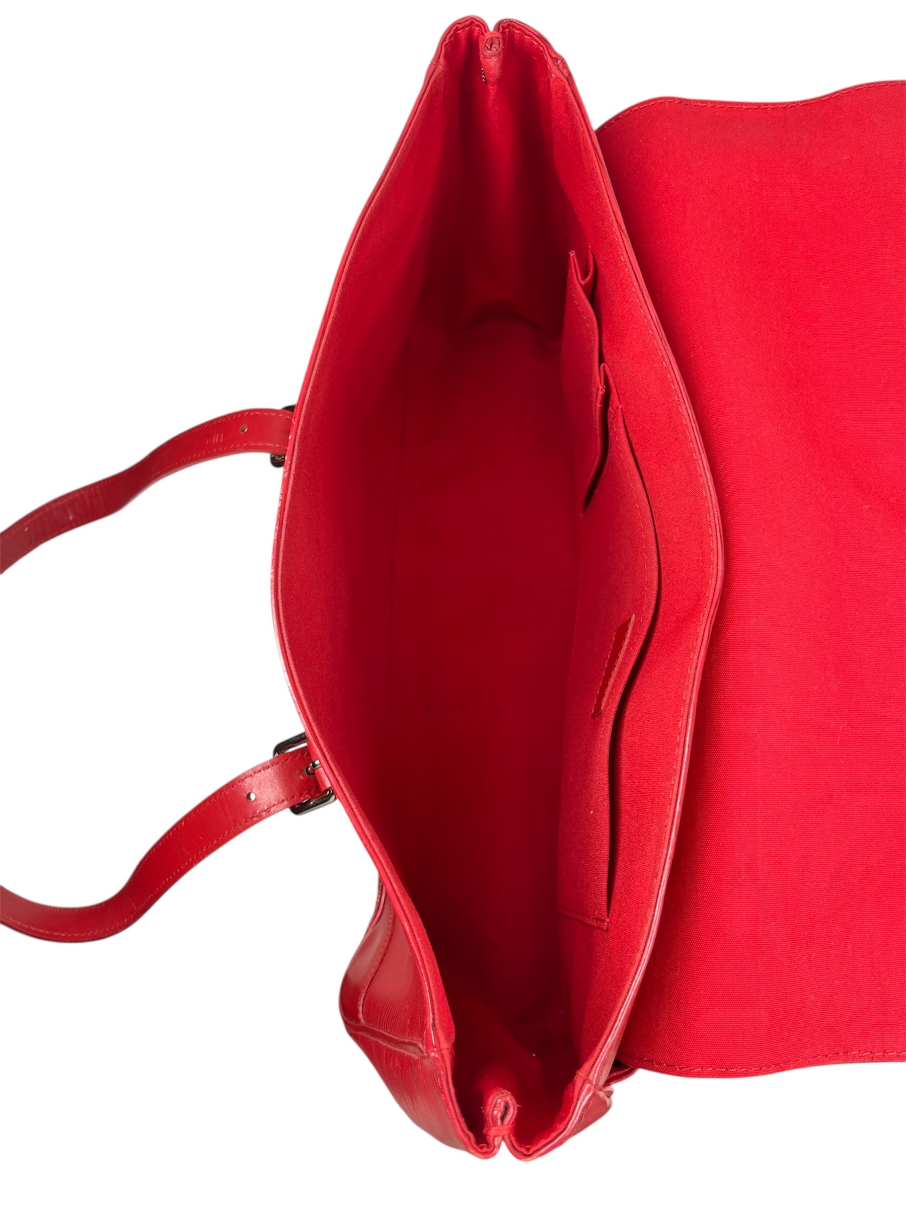 LOUIS VUITTON/Bag/Leather/RED/EPI SEGUR MM view 4