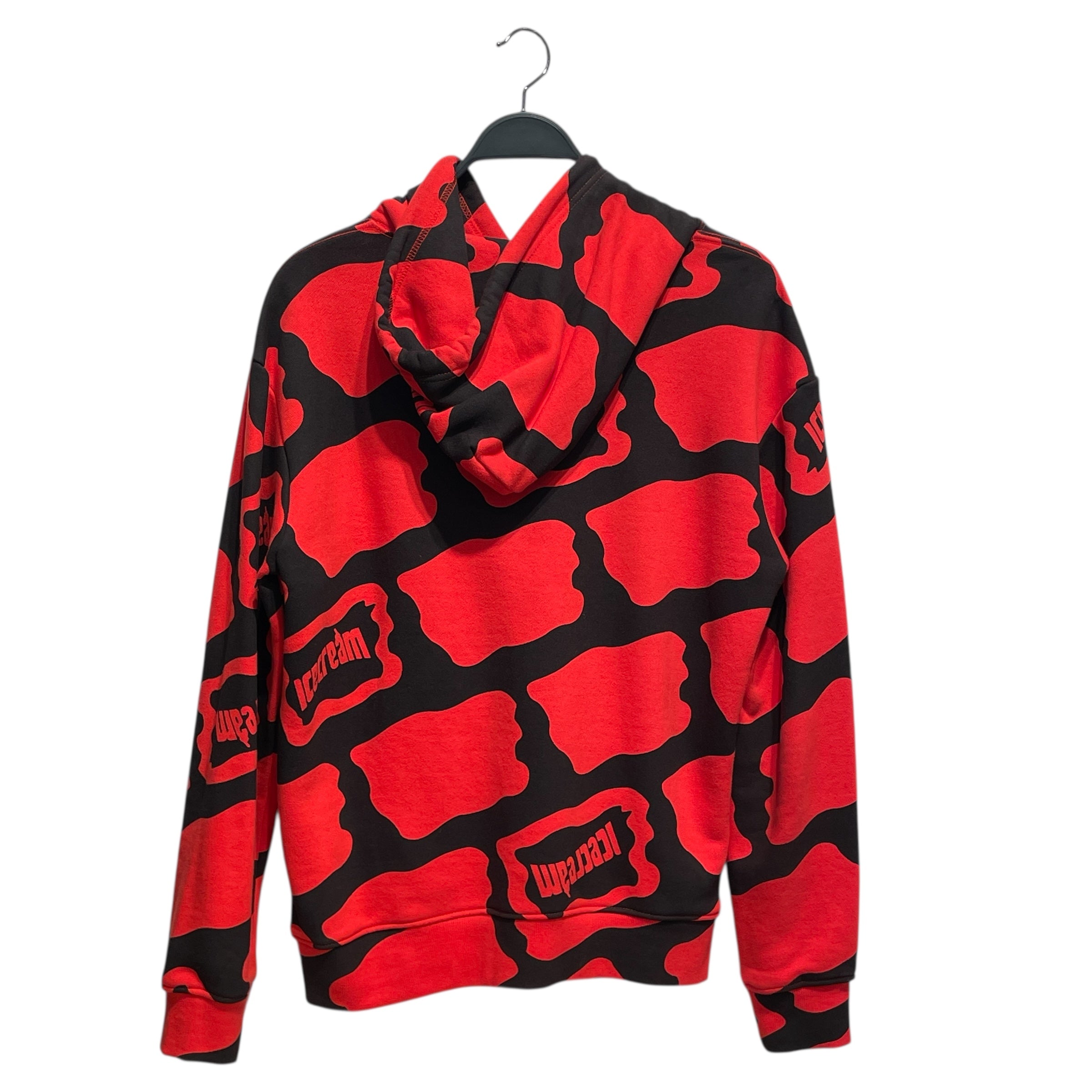 ICE CREAM/Hoodie/S/Cotton/RED/Patches view 2