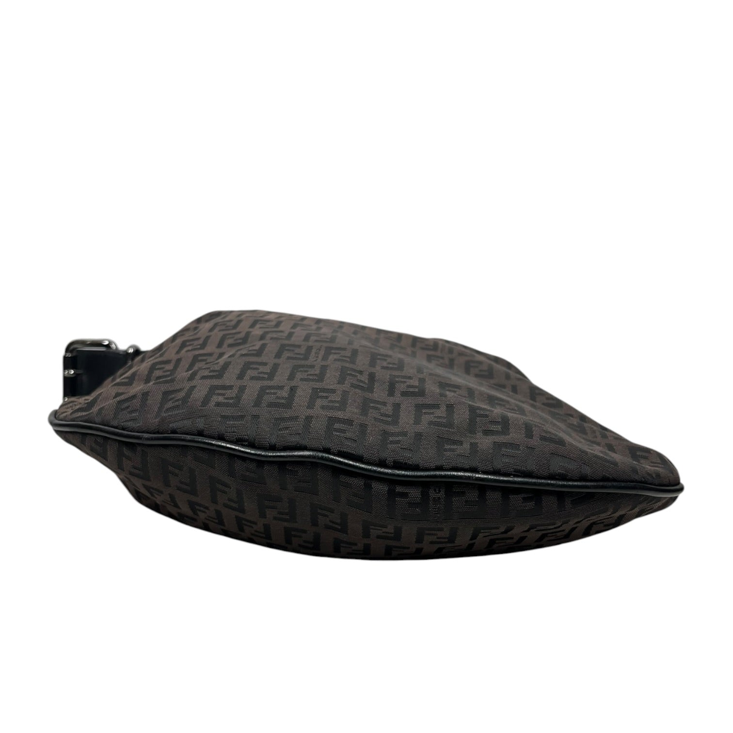 FENDI/Hand Bag/Monogram/Cotton/BRW/Oyster Hobo view 5