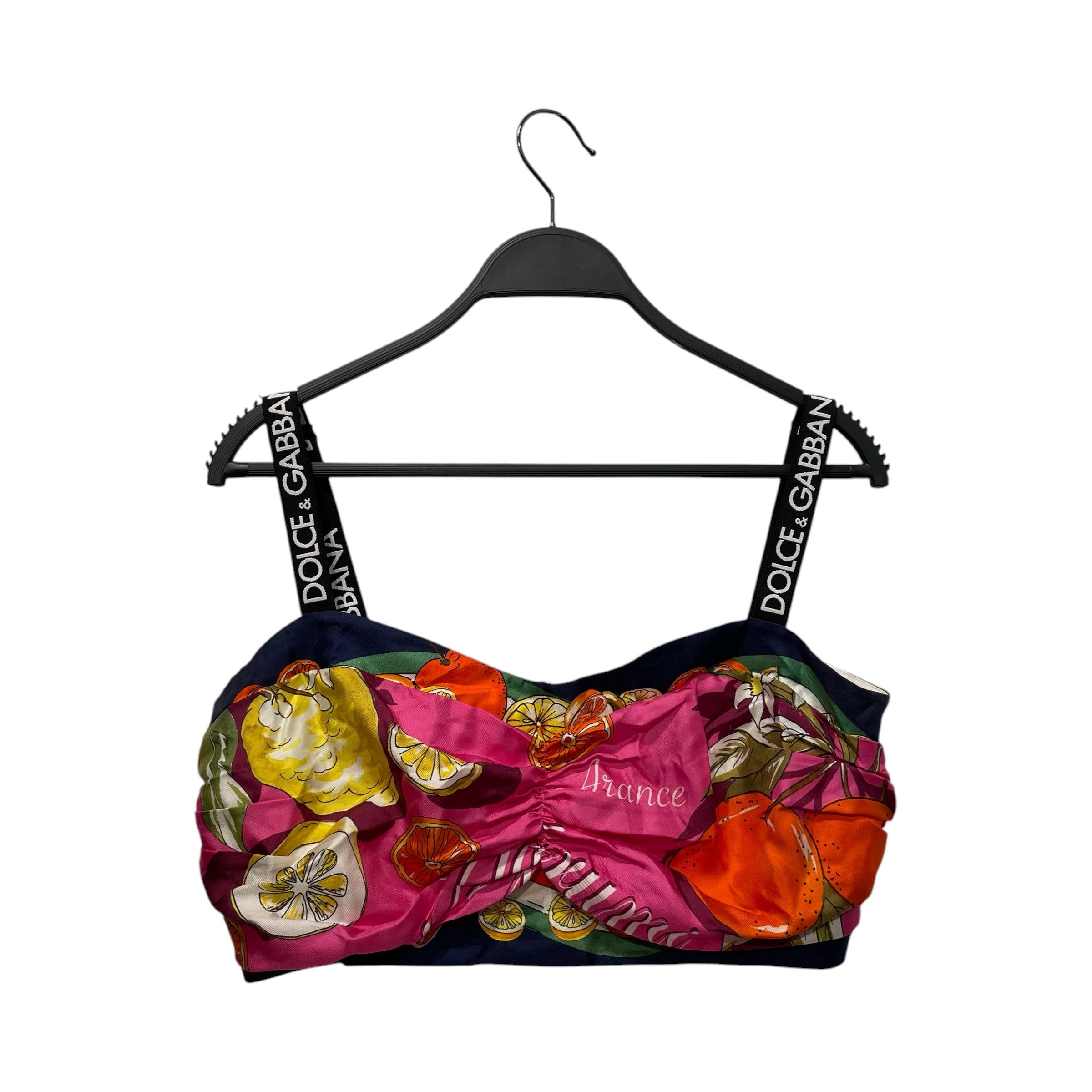 DOLCE&GABBANA/Blouse/44/All Over Print/Silk/MLT/CITRUS CORSET TOP view 1