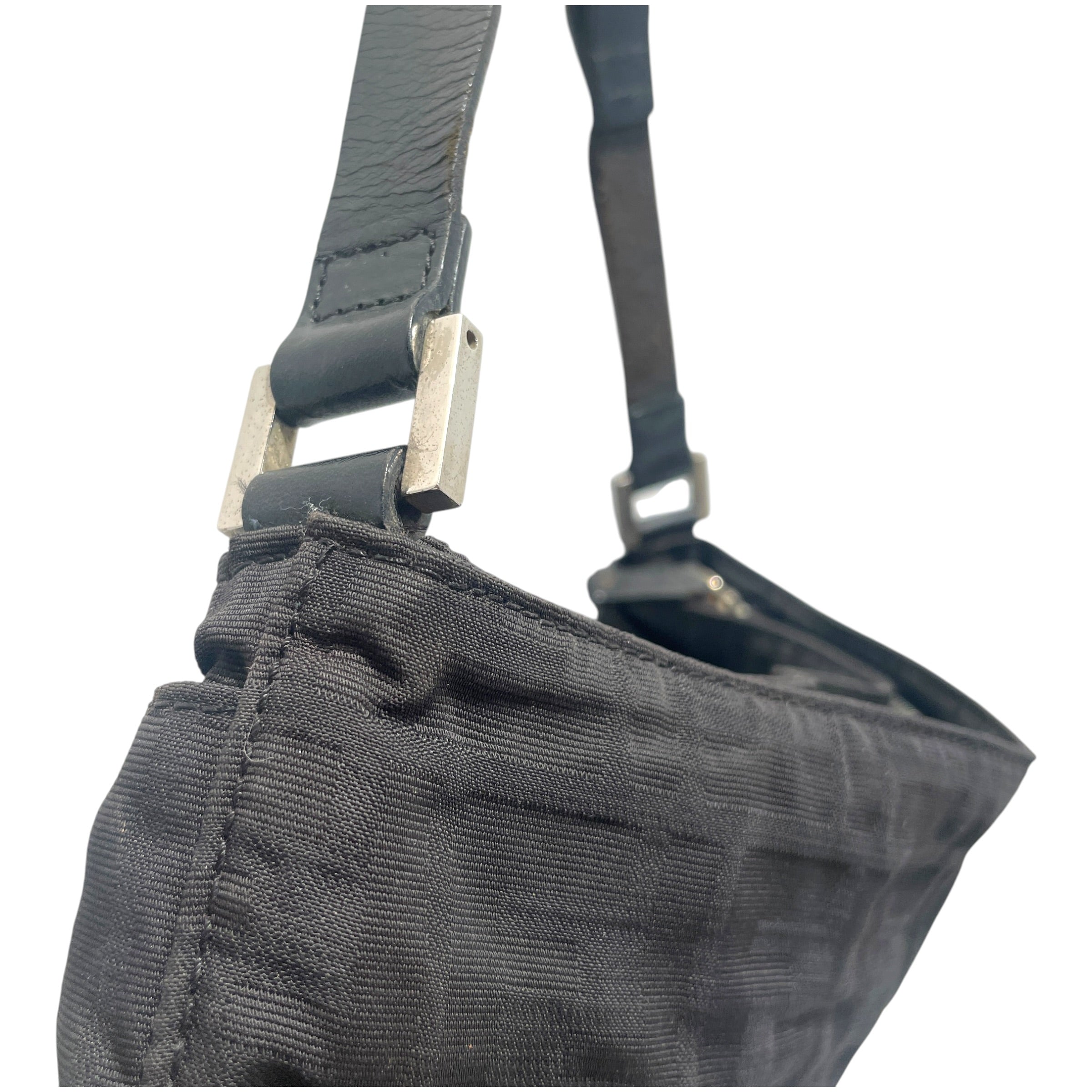 FENDI/Bag/Monogram/Cotton/BLK/Nylon Zucca view 4