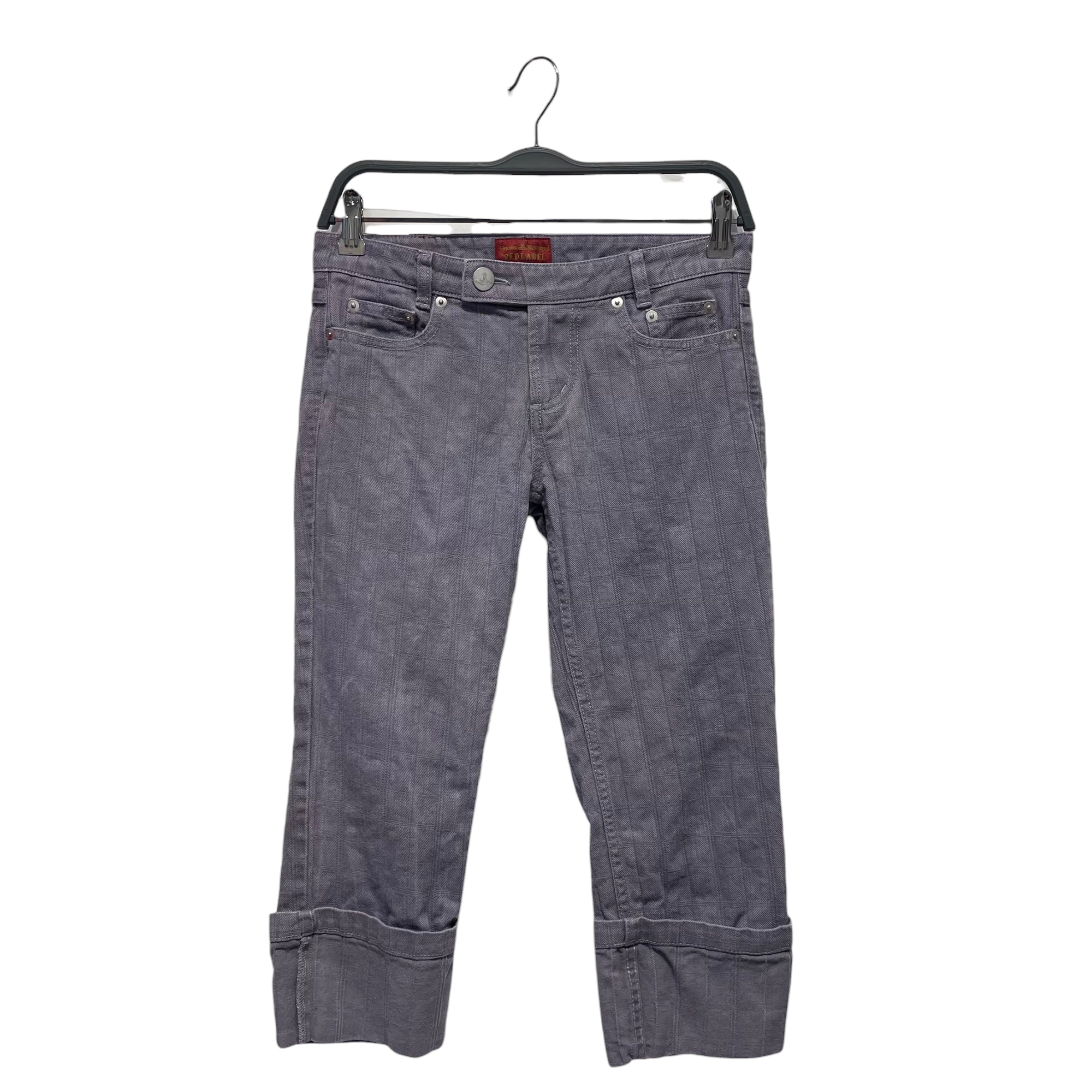 Vivienne Westwood RED LABEL/Cropped Pants/2/Denim/GRY/57-01-72017 view 1