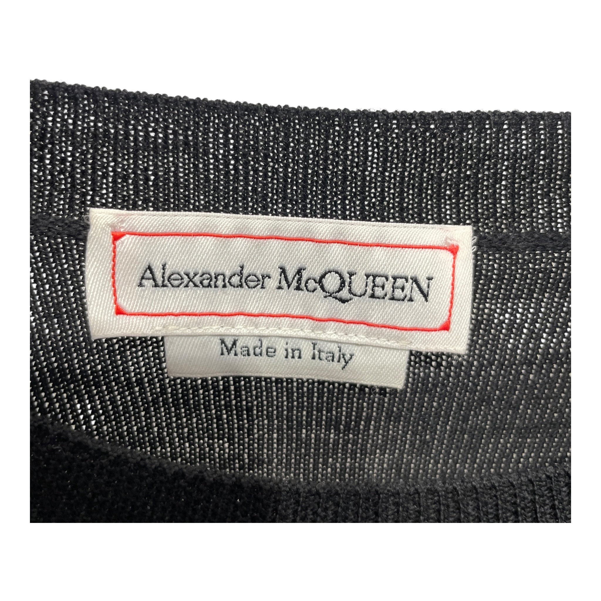 Alexander McQueen/Sweater/L/Cotton/BLK/ view 4