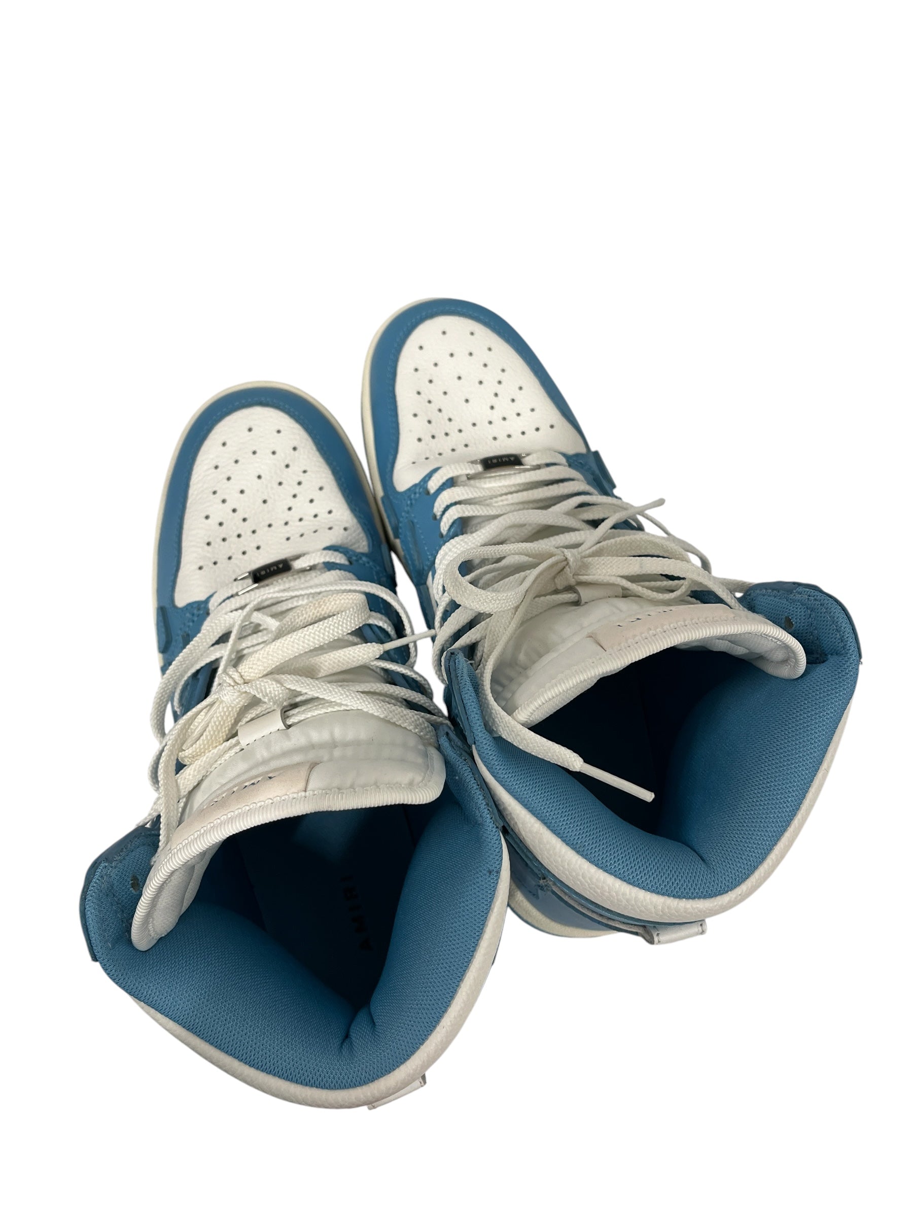 AMIRI/Hi-Sneakers/US 8/Leather/BLU/U-Tip/ view 3