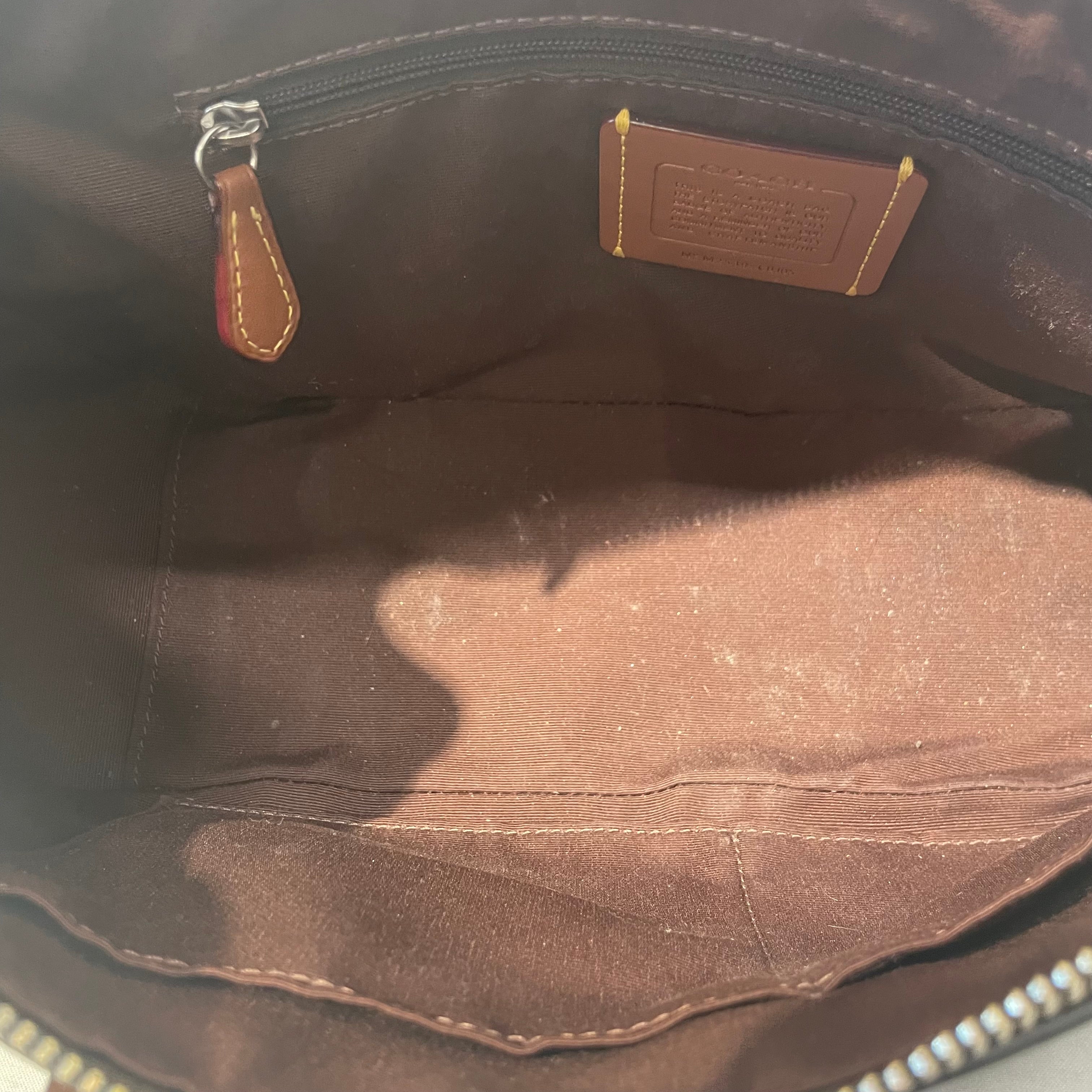 COACH/Hand Bag/Faux Leather/BRW/Asher Shoulder Bag view 4