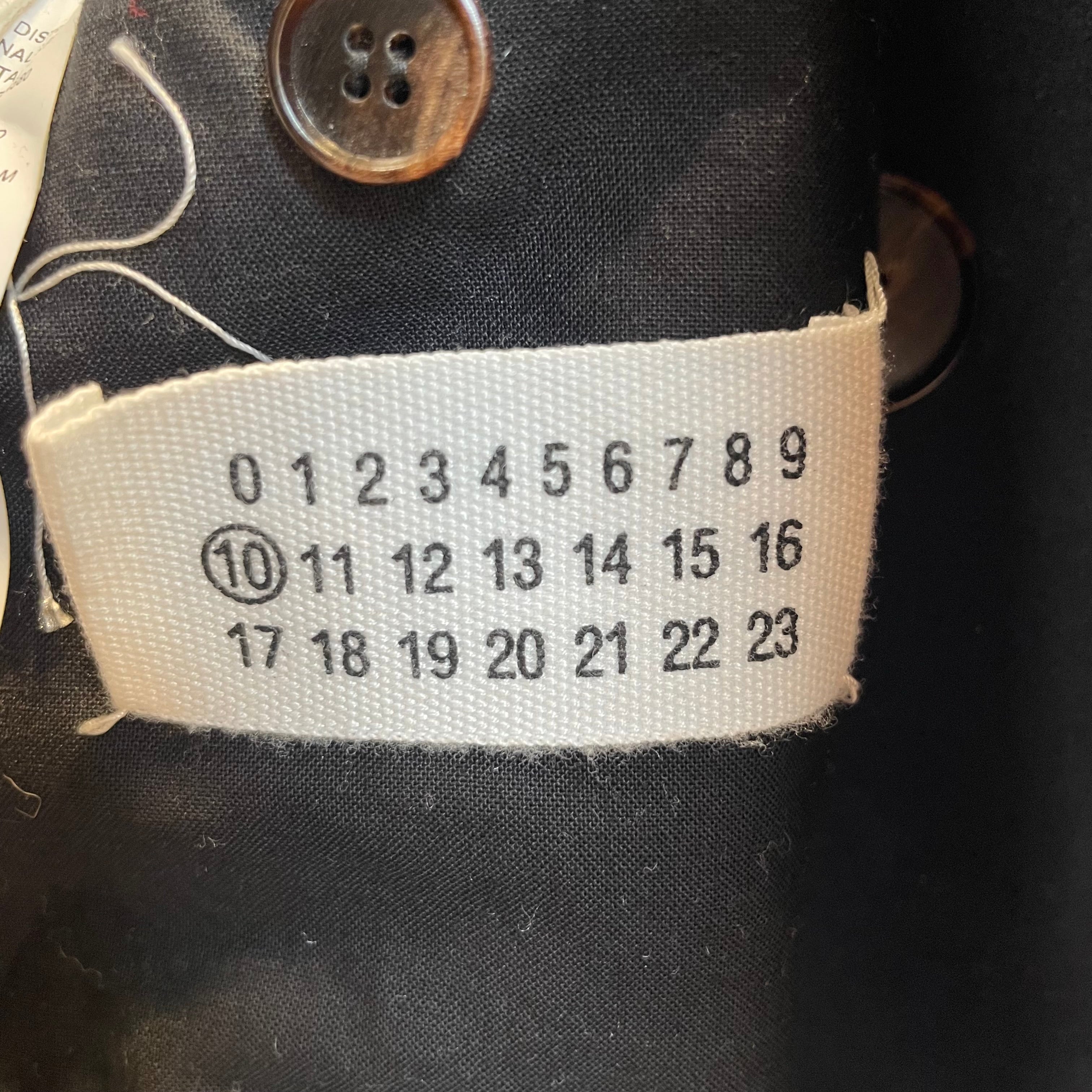 Maison Martin Margiela/Trench Coat/S/NVY/ view 4