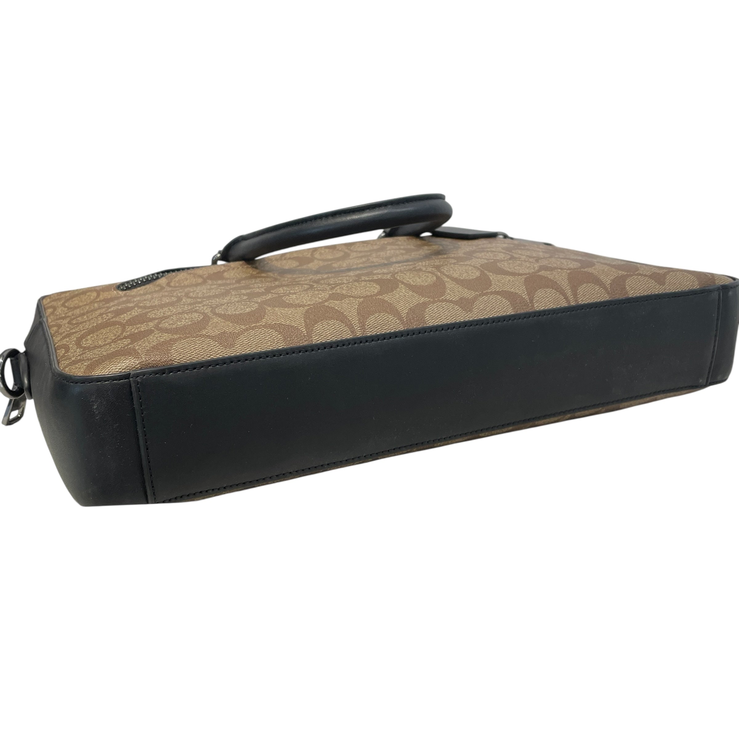COACH/Briefcase/L/Monogram/Leather/BRW/ view 3