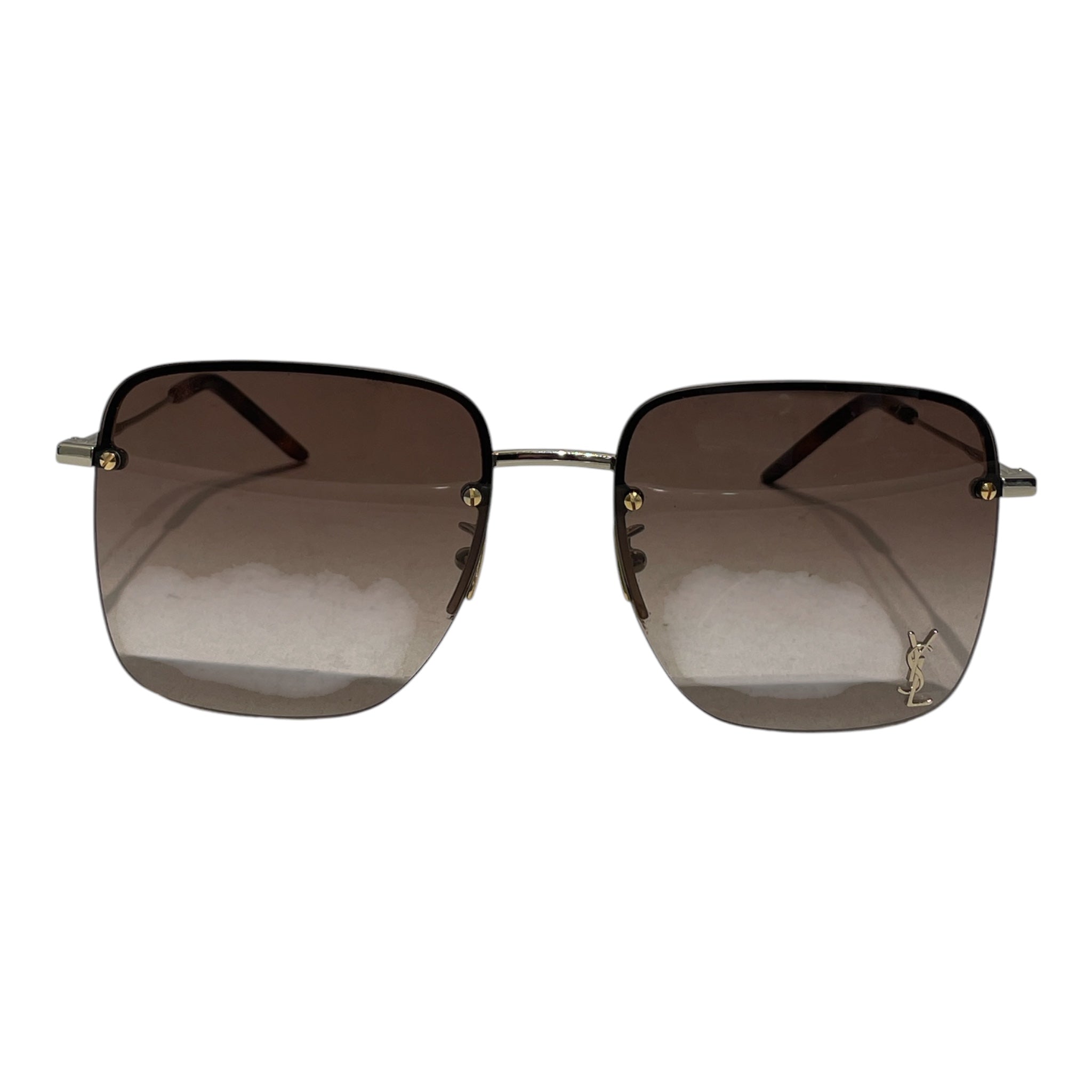 SAINT LAURENT/Sunglasses/Titanium/BRW/L's/SL 312M view 1