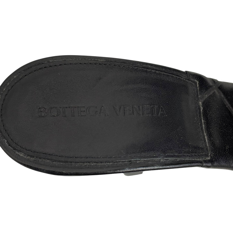 BOTTEGA VENETA/Heels/EU 41/Leather/BLK/QUILTED