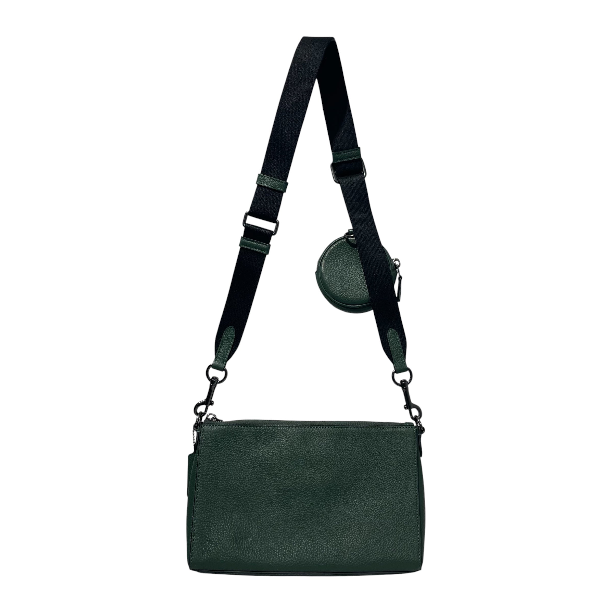 COACH/Cross Body Bag/Leather/GRN/coach holden bag view 2