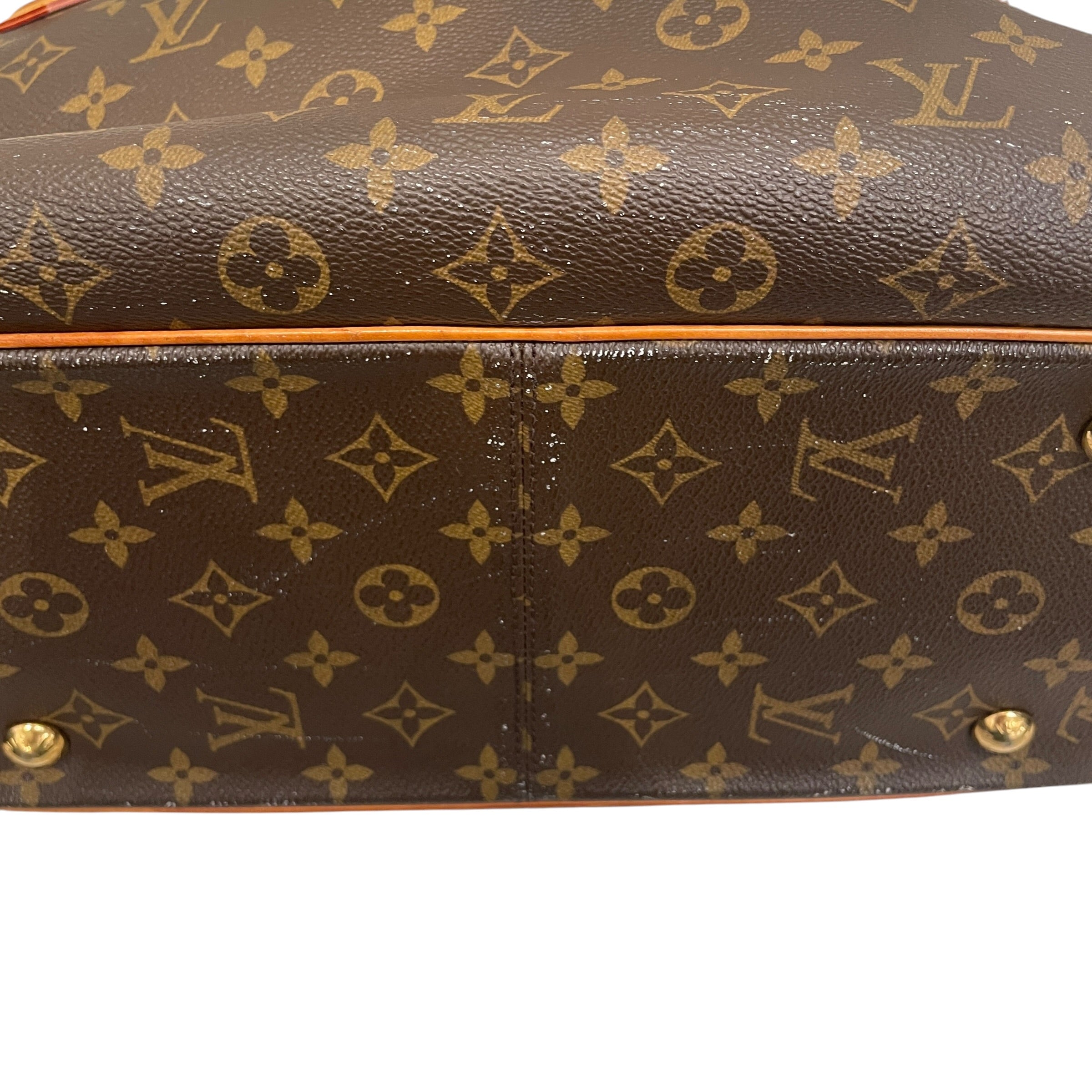 LOUIS VUITTON/Hand Bag/Monogram/Leather/BRW/GRIET HANDBAG view 7