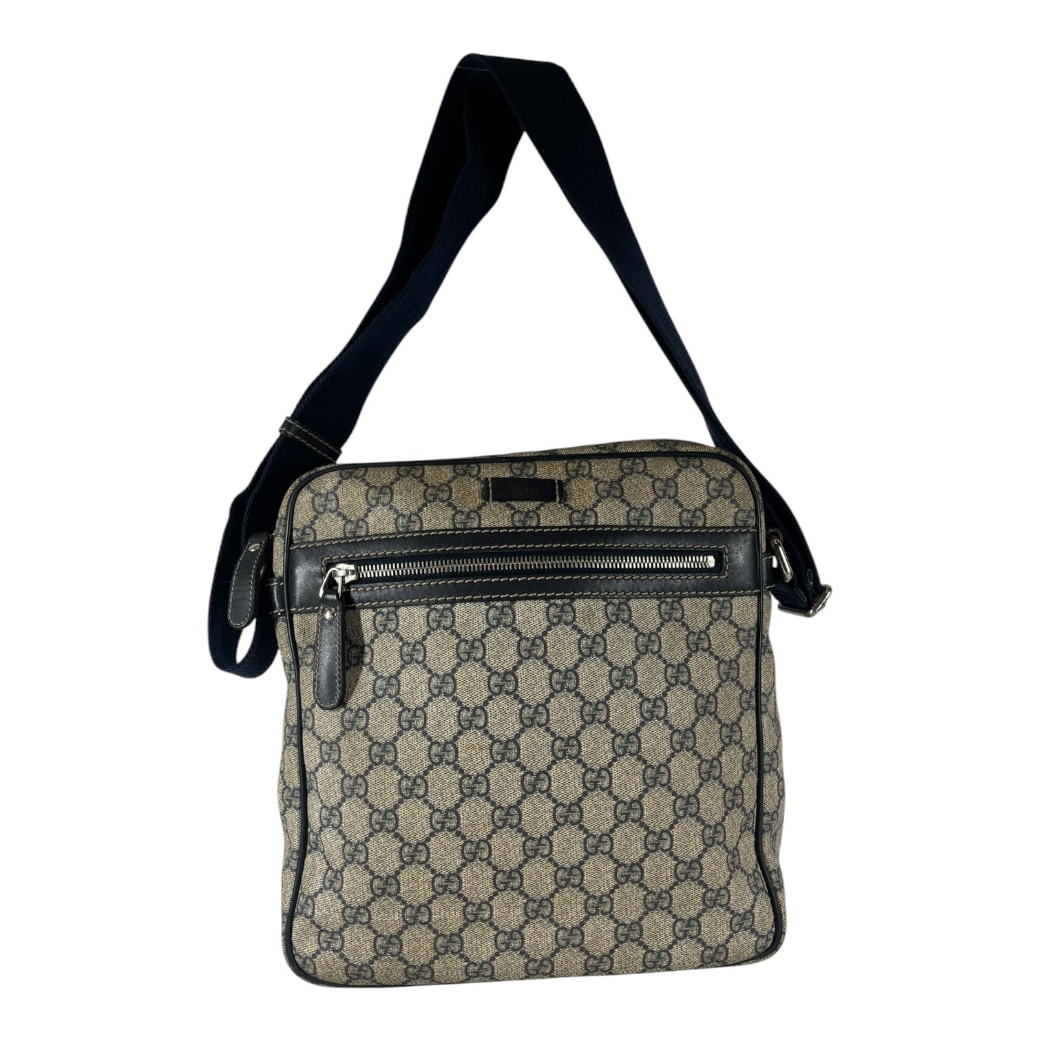 GUCCI/Bag/Monogram/Cotton/BEG/GG SUPREME MESSENGER BAG view 1