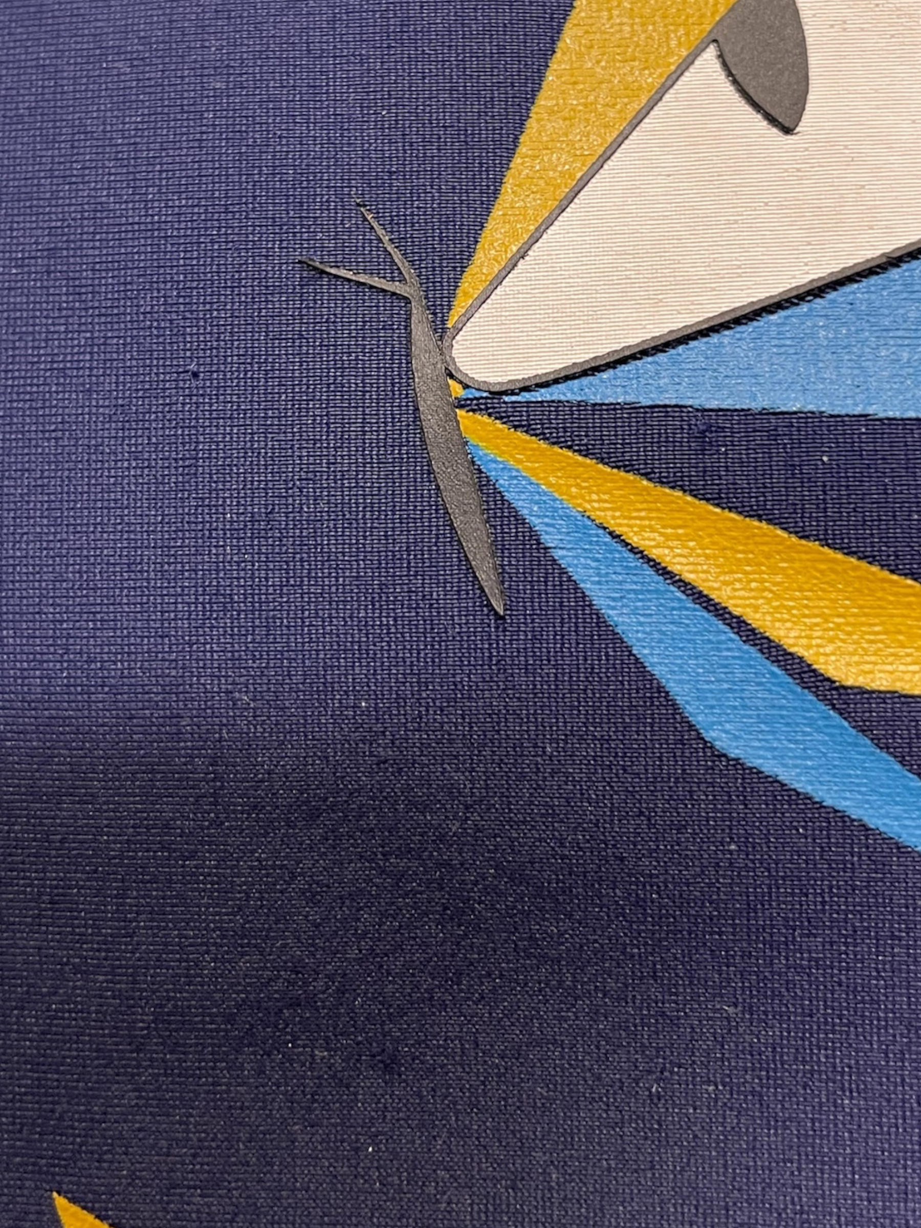 FENDI/Backpack/Graphic/Cotton/BLU/monster faces view 6