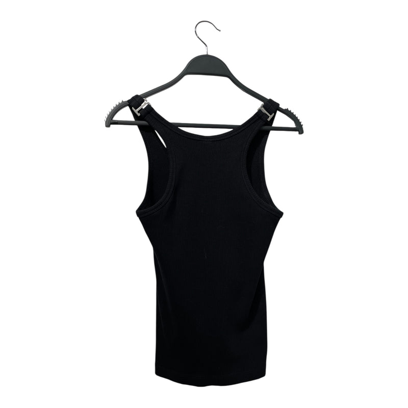 DION LEE/Camisole/XS/Cotton/BLK/INTERLINK BLACK TANK