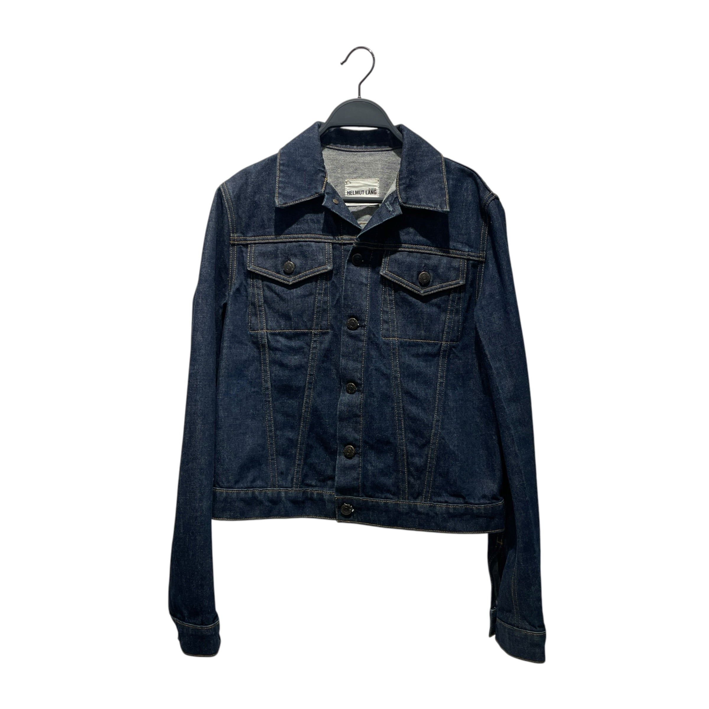 Helmut Lang/Denim Jkt/S/Denim/IDG/Stripe/ view 1
