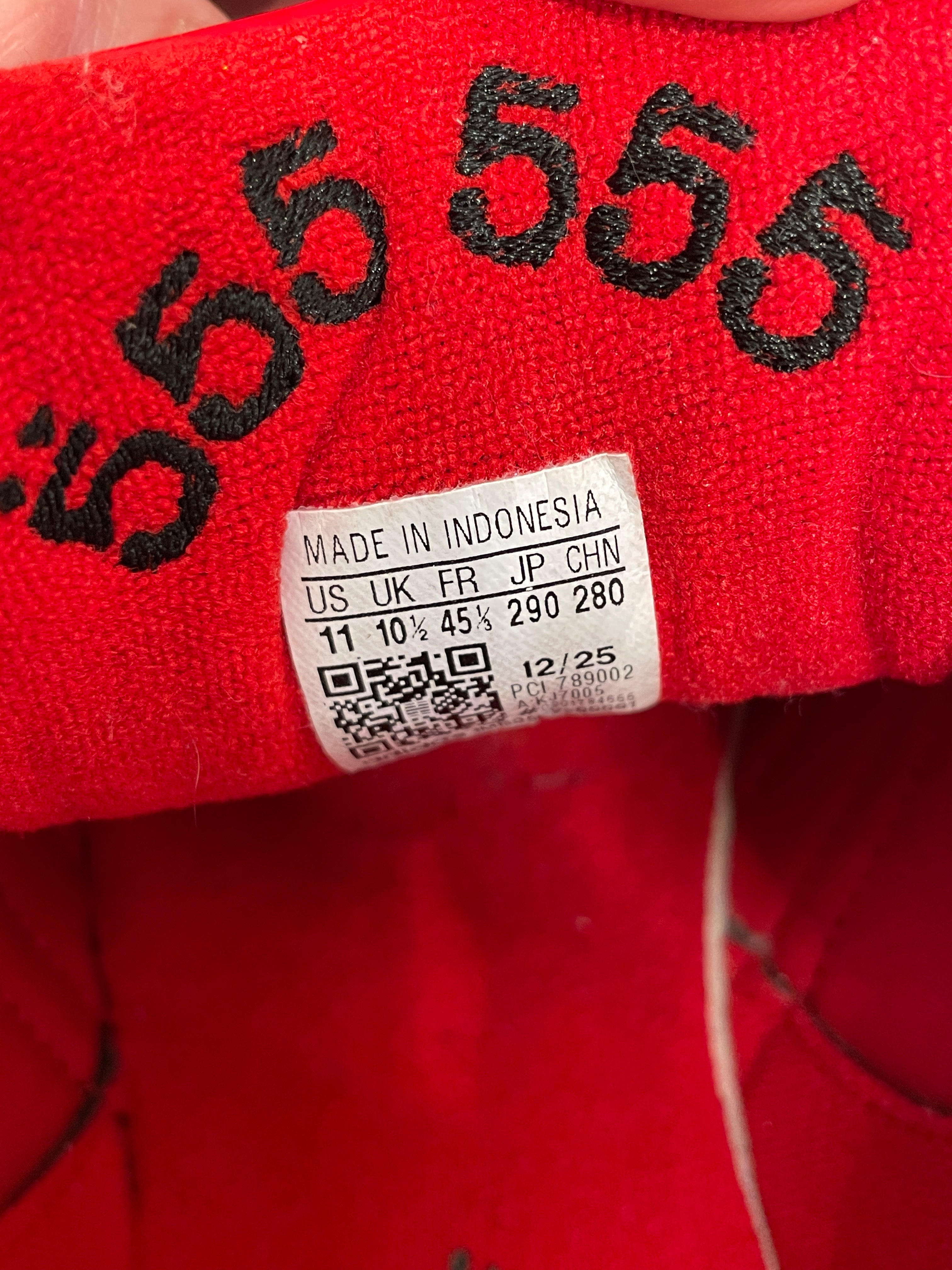 Sp5der/adidas/Low-Sneakers/US 11/All Over Print/Cotton/RED/SPIDER WEB PRINT ALL OVER view 5