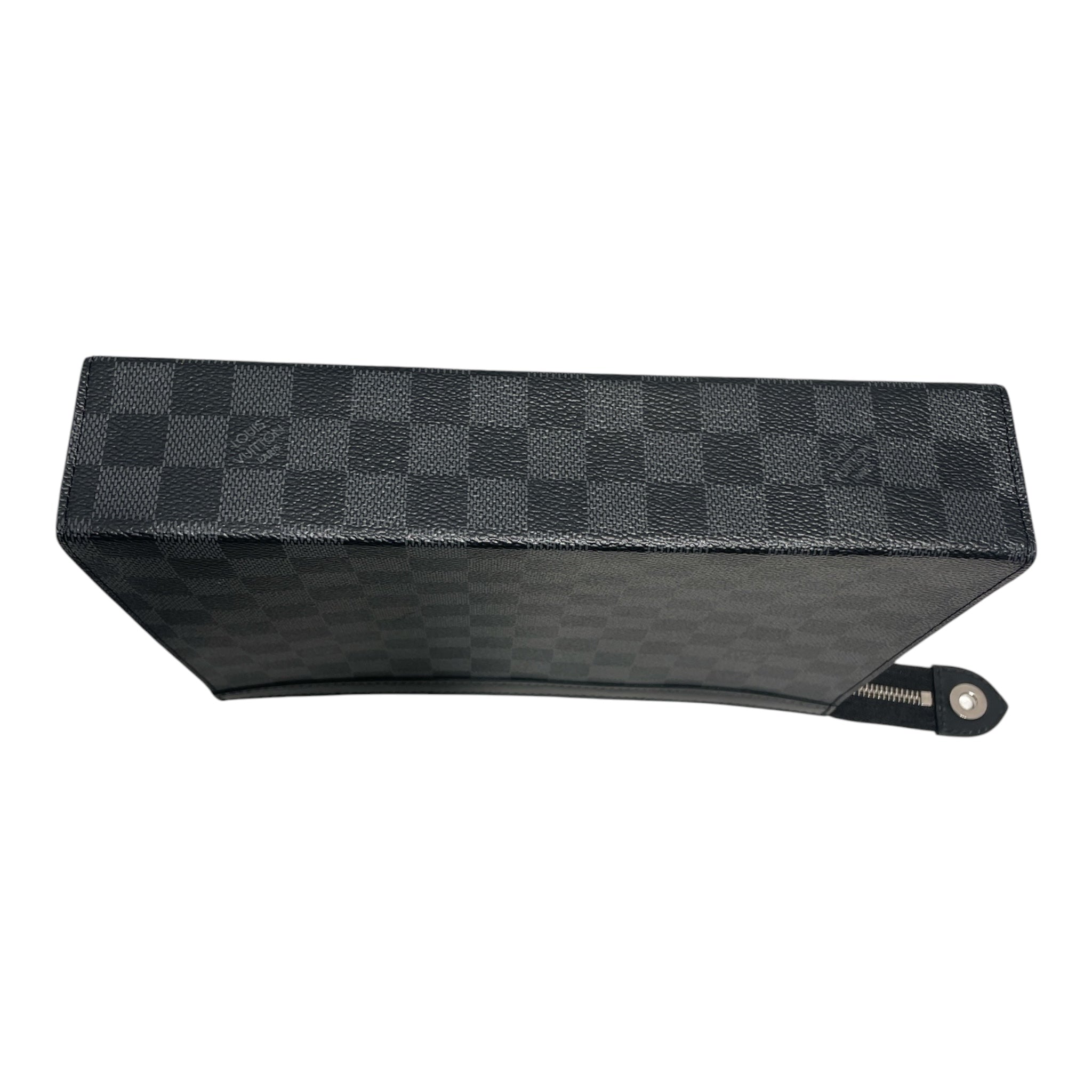 LOUIS VUITTON/Clutch Bag/Monogram/Leather/BLK/DAMIER POCHETTE CLUTCH view 5