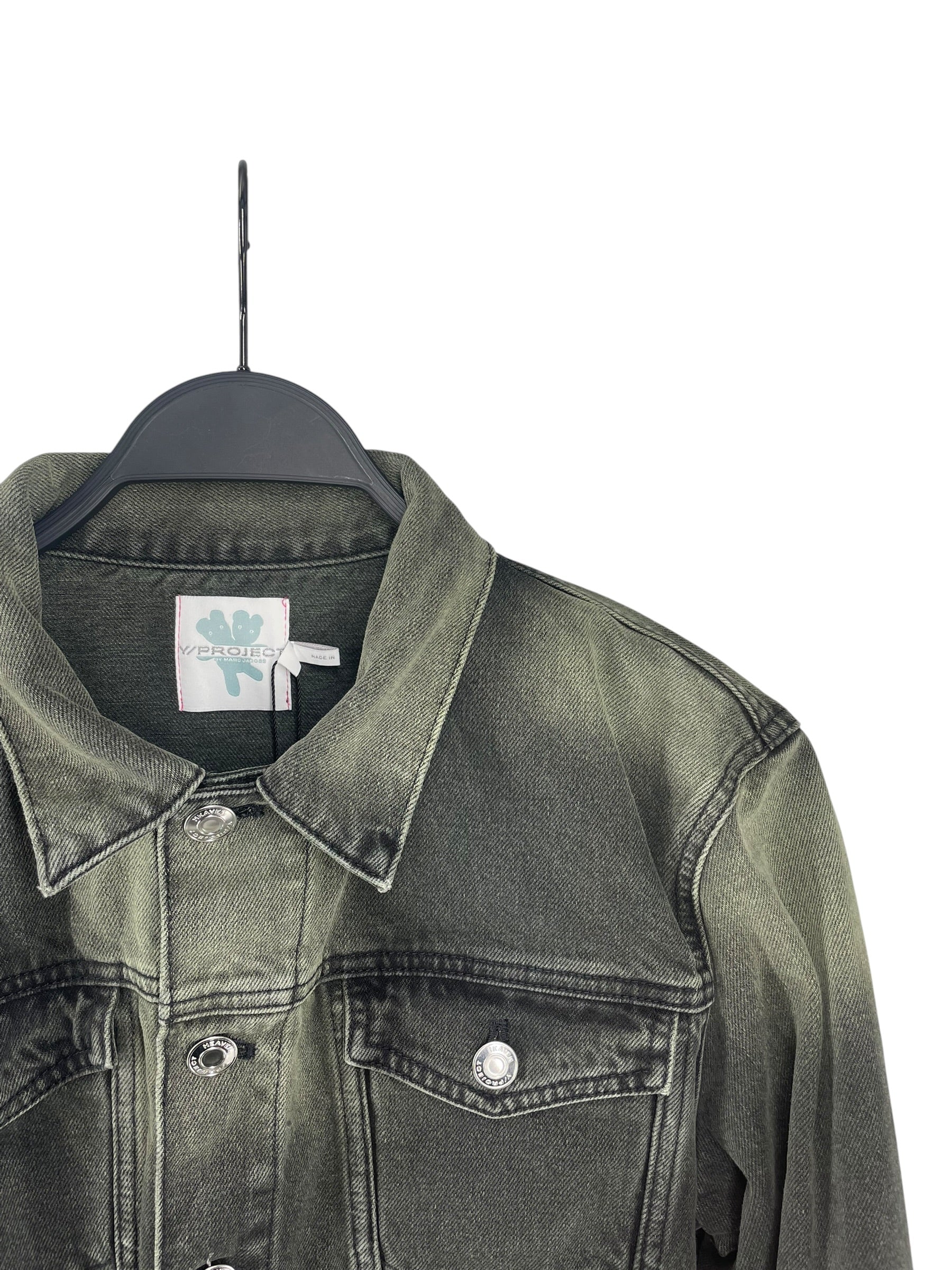 Y/PROJECT/MARC JACOBS/Denim Jkt/XL/Denim/GRN/CA 406334 LONG ARMS view 5