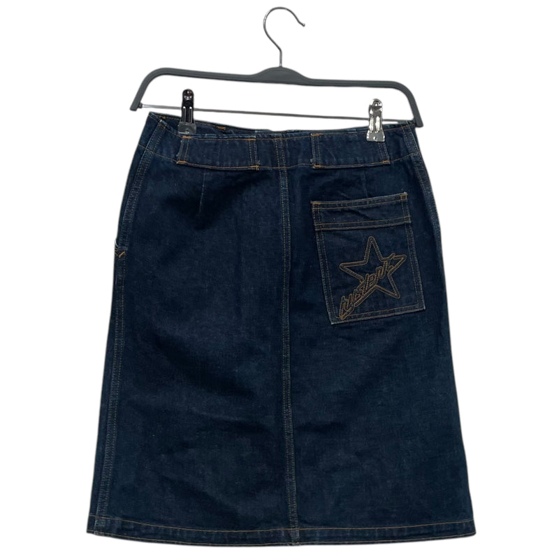 HYSTERIC GLAMOUR/Skirt/S/Indigo/Cotton/2AK-0951