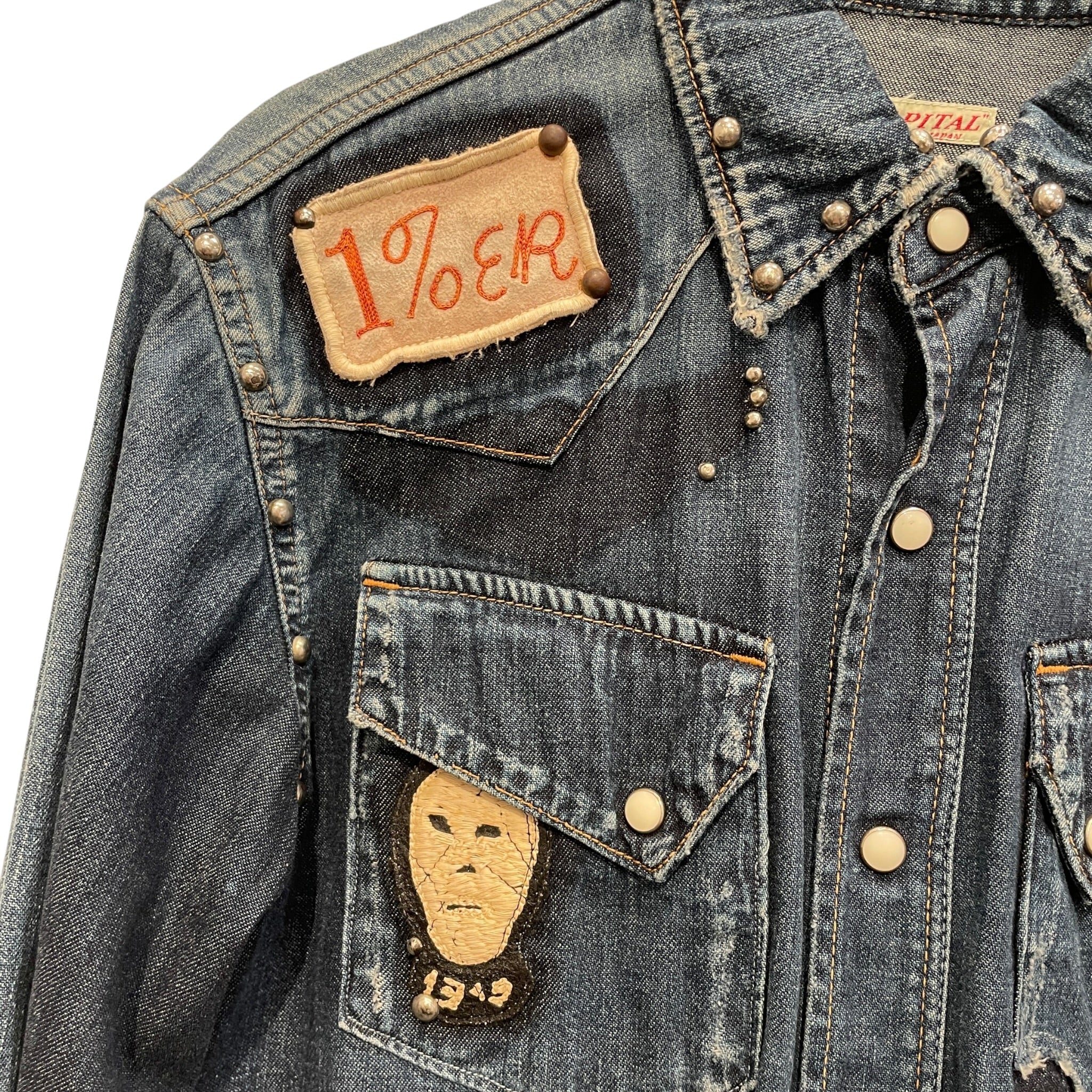 KAPITAL/Denim Jkt/M/Denim/NVY/PATCHES view 8