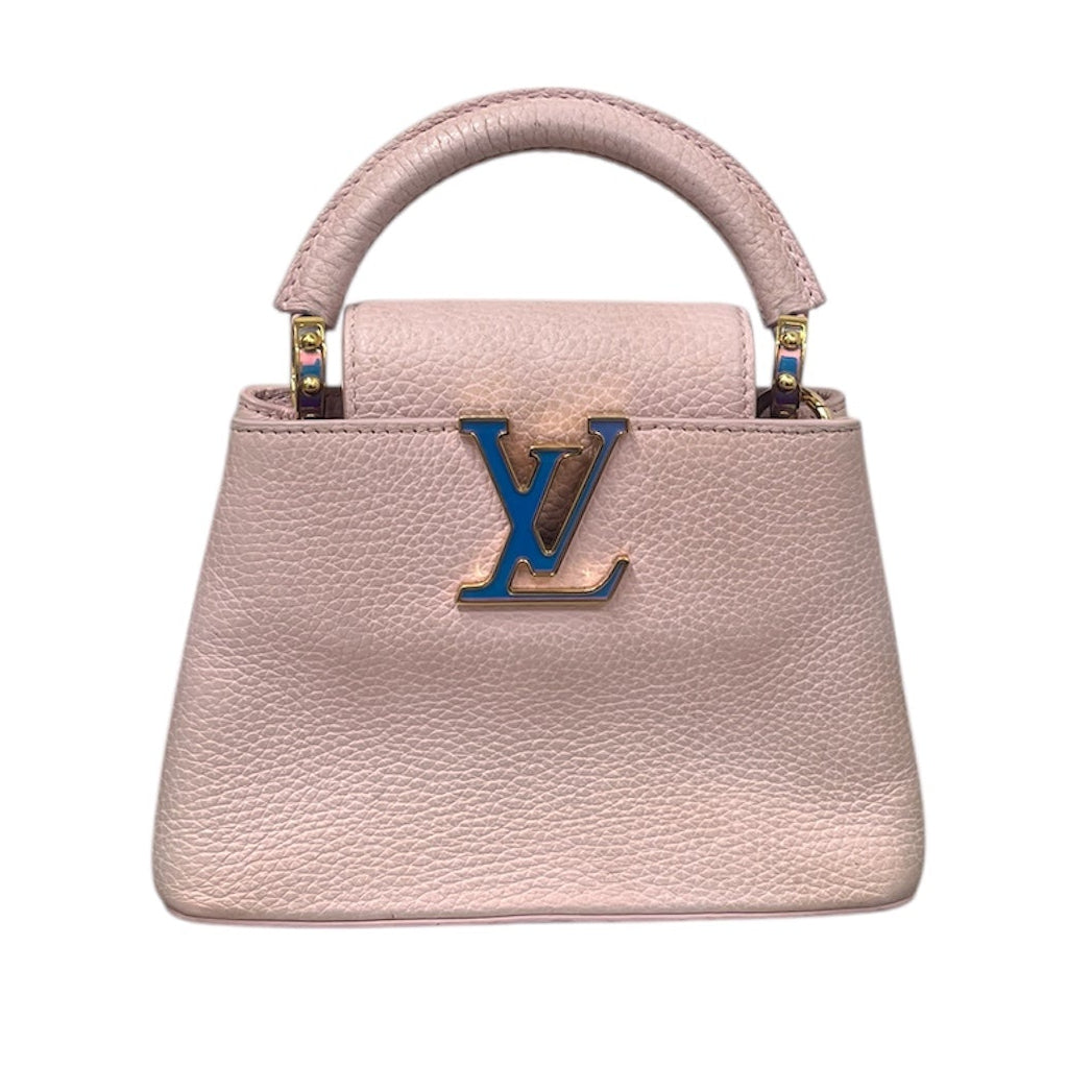 LOUIS VUITTON/Clutch Bag/Leather/PNK/TAURILLON SKI CAPUCINES SE view 1