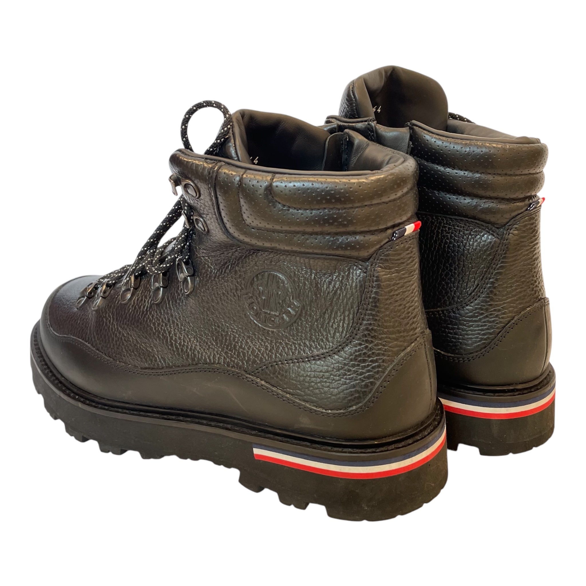 MONCLER/Lace Up Boots/EU 44/Leather/BLK/Peka Trek Hiking Boot view 2