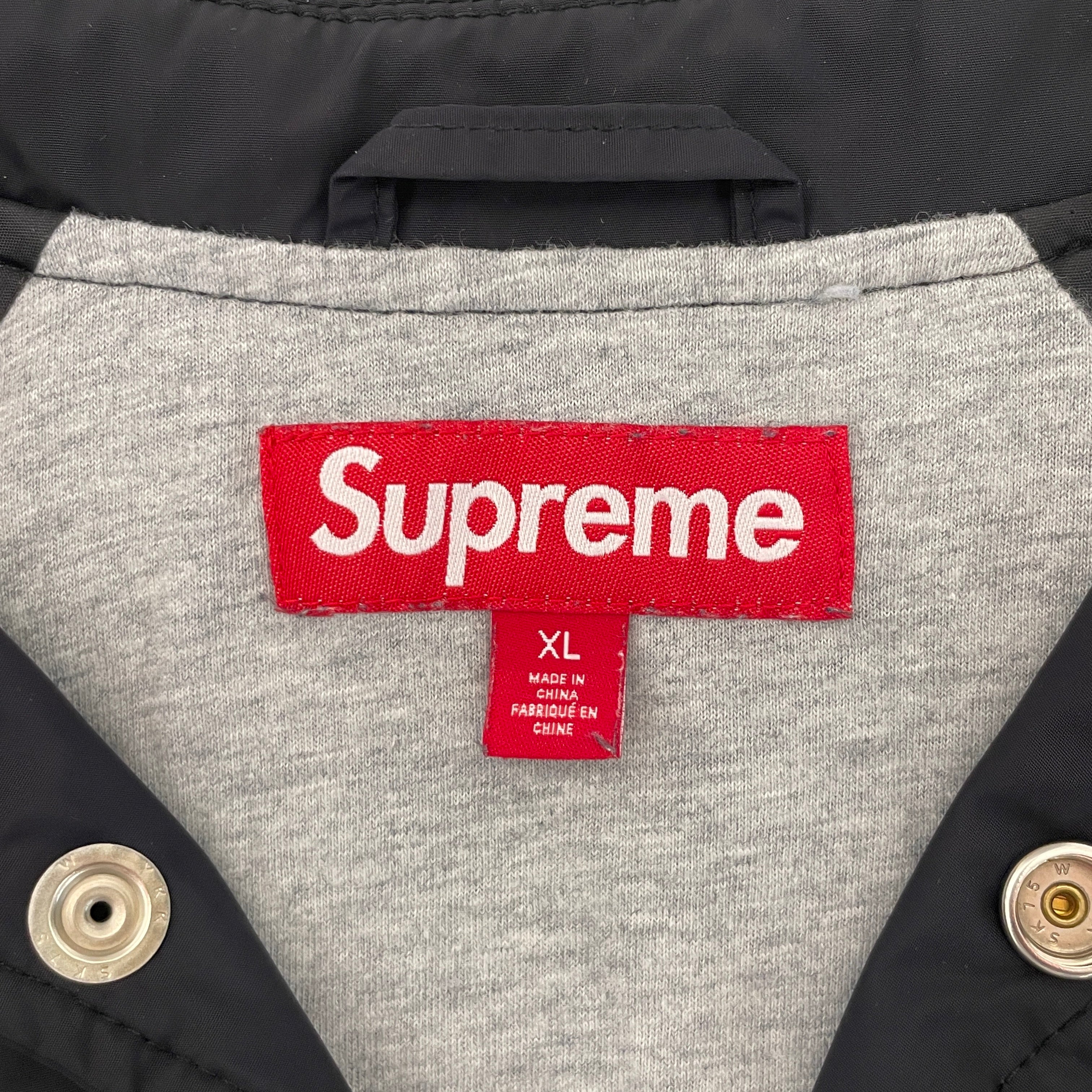 Supreme/Jacket/XL/BLK/old english view 3