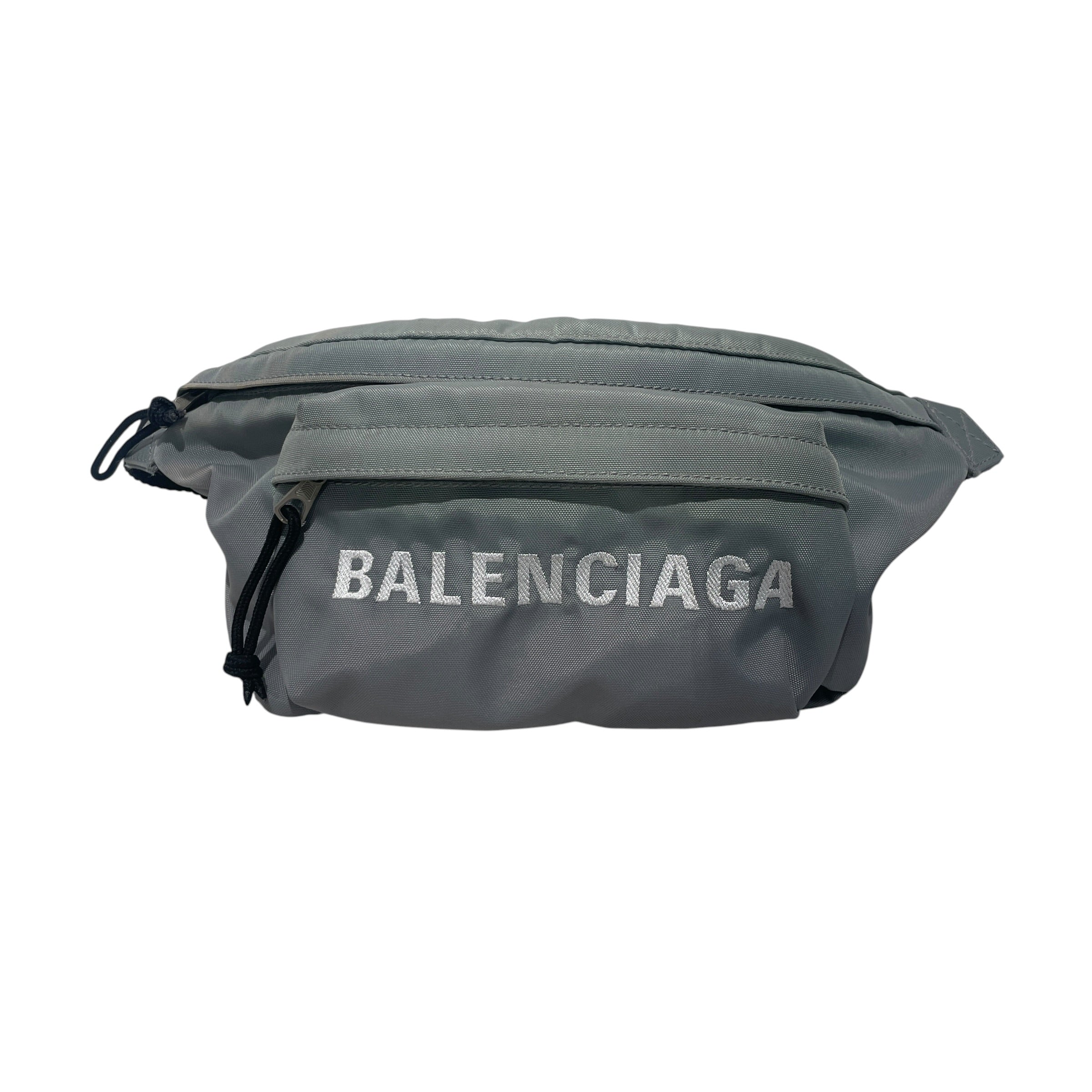 BALENCIAGA/Fanny Pack/Nylon/GRY/ view 1