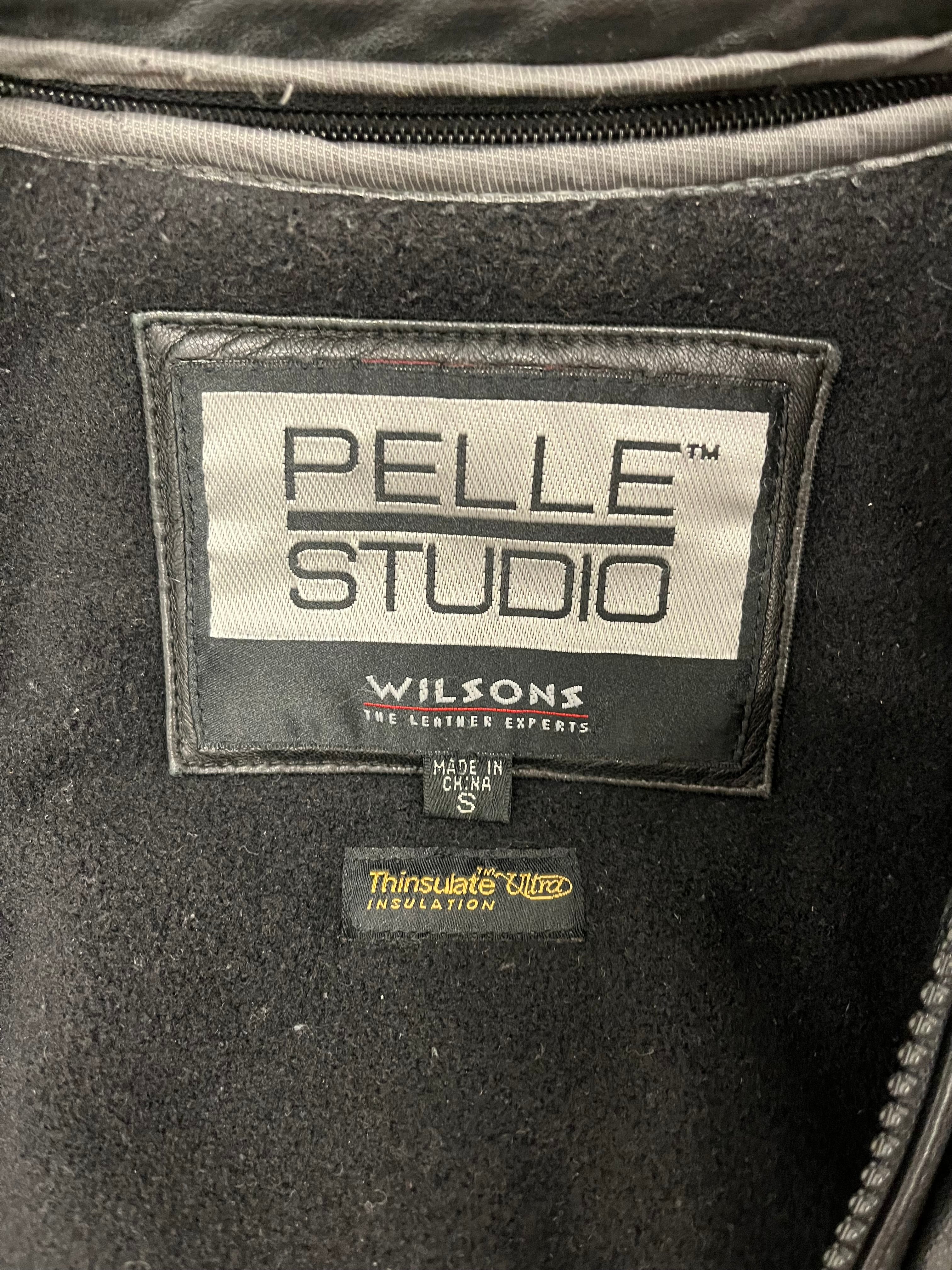 Wilsons Leather/Coat/S/Leather/BLK/Pelle Studio Thinsulate Coat view 3