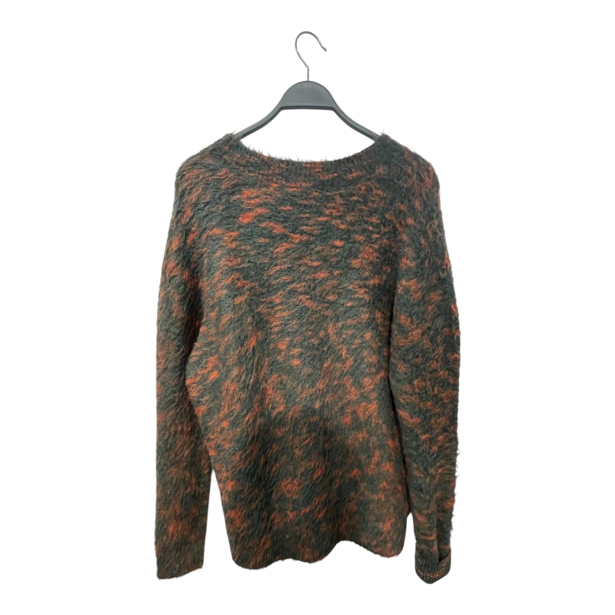 Acne Studios/Sweater/S/All Over Print/Nylon/GRN/B60250 GREEN/ORANGE MOHAIR view 2