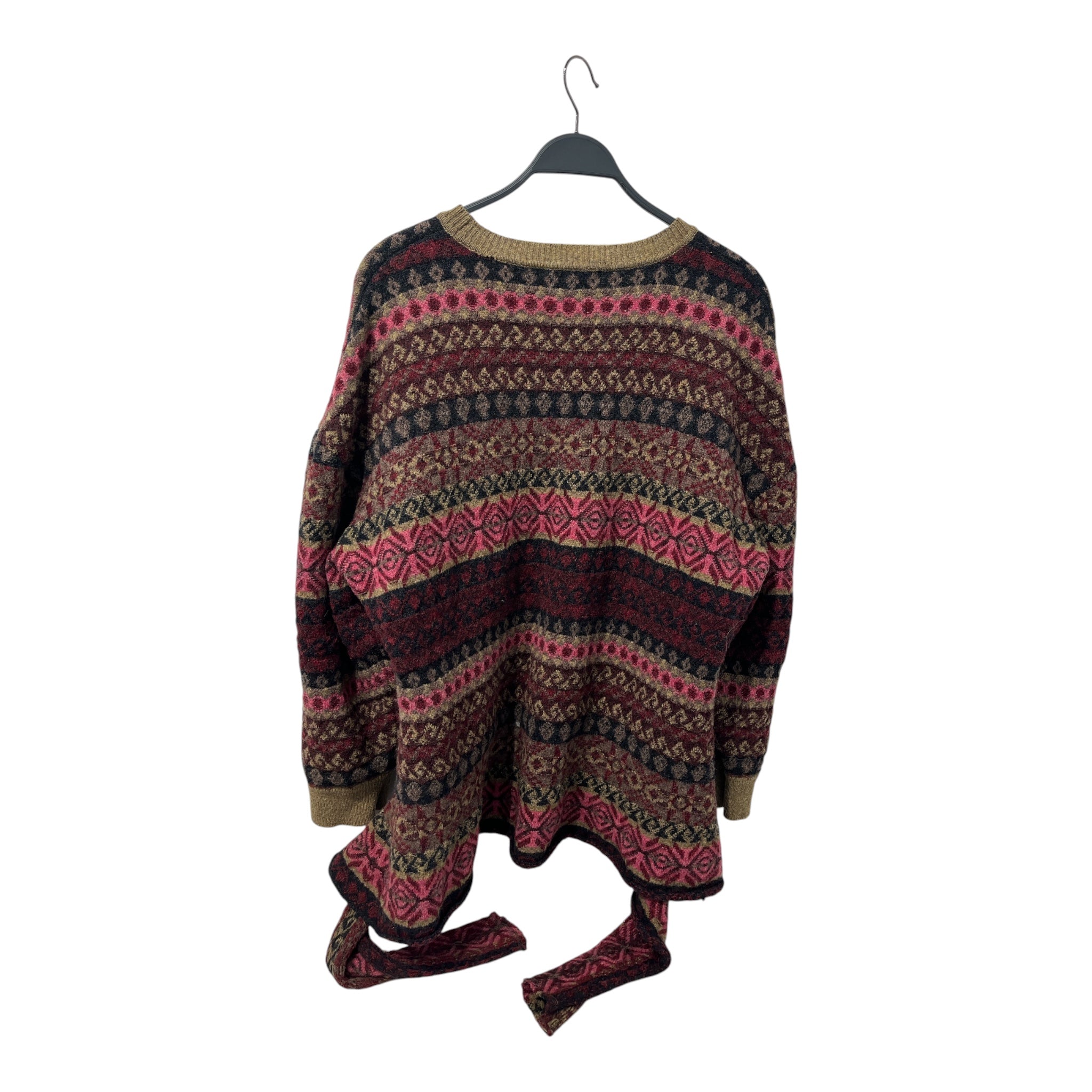 BALENCIAGA/Sweater/38/Stripe/Wool/GRN/2016 PATTERNED SWEATER view 2