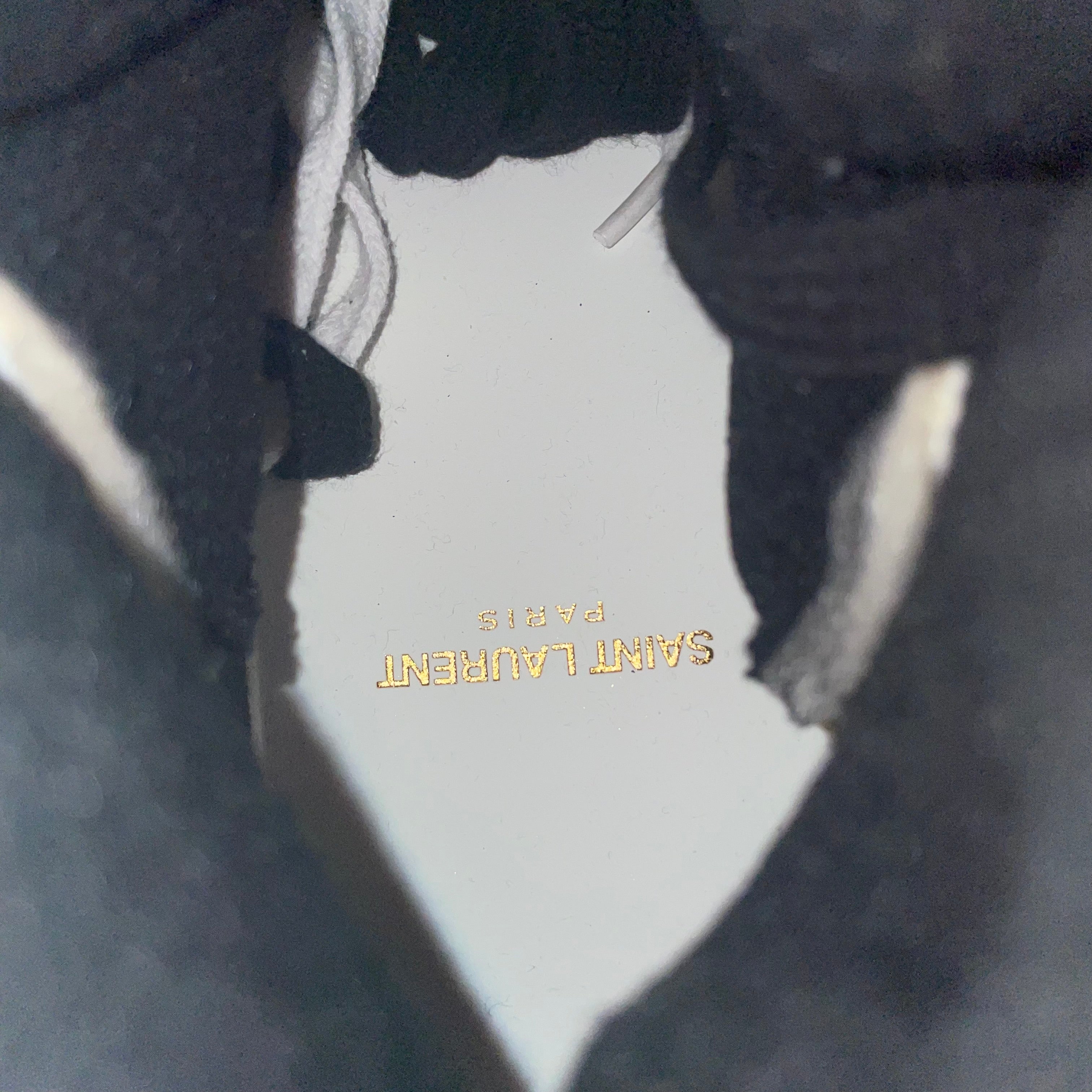 SAINT LAURENT/Hi-Sneakers/EU 41/Leather/WHT/CURE 05 BLU/BLK SOLE view 7
