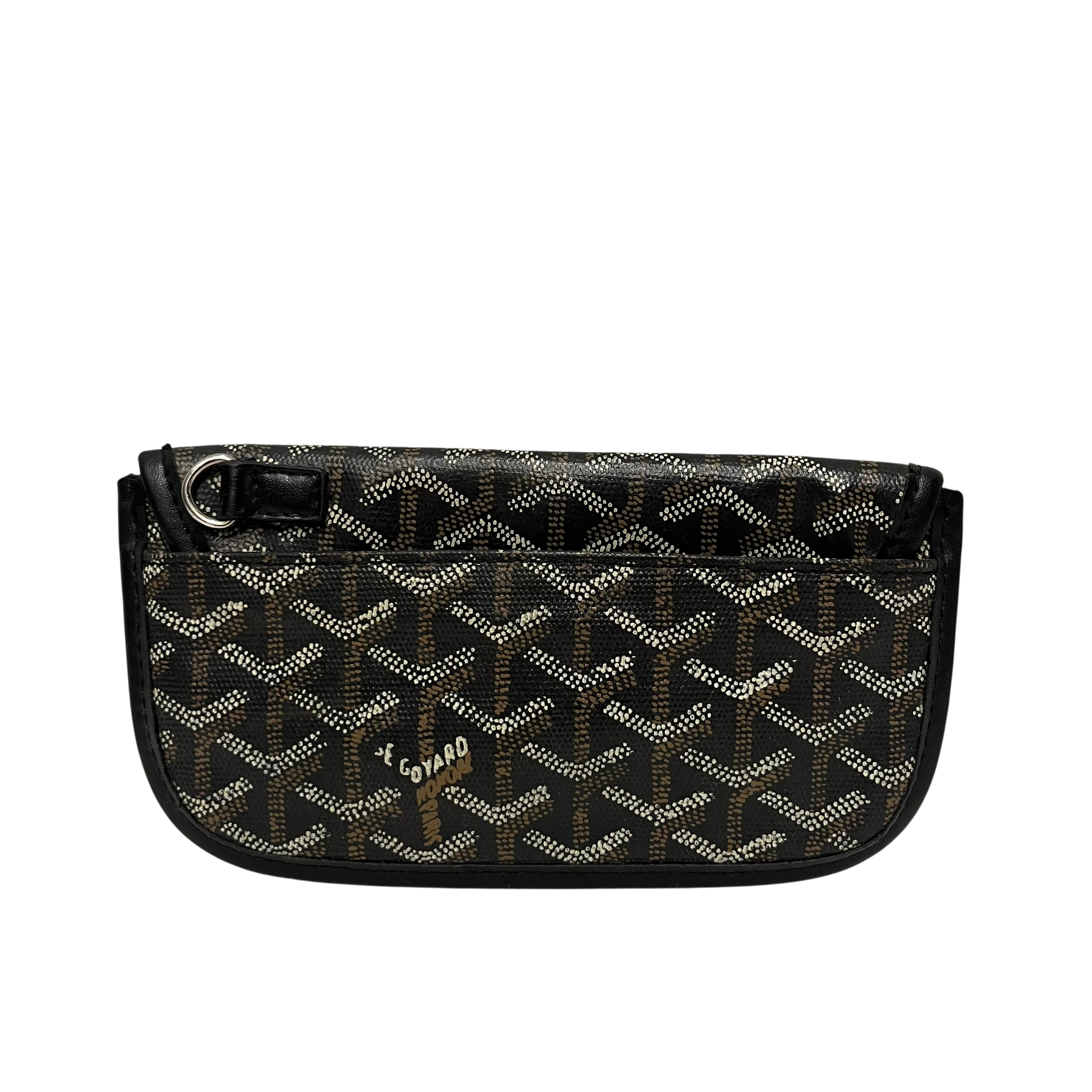 GOYARD/Pouch/Monogram/Leather/BLK/pm pouchette view 3